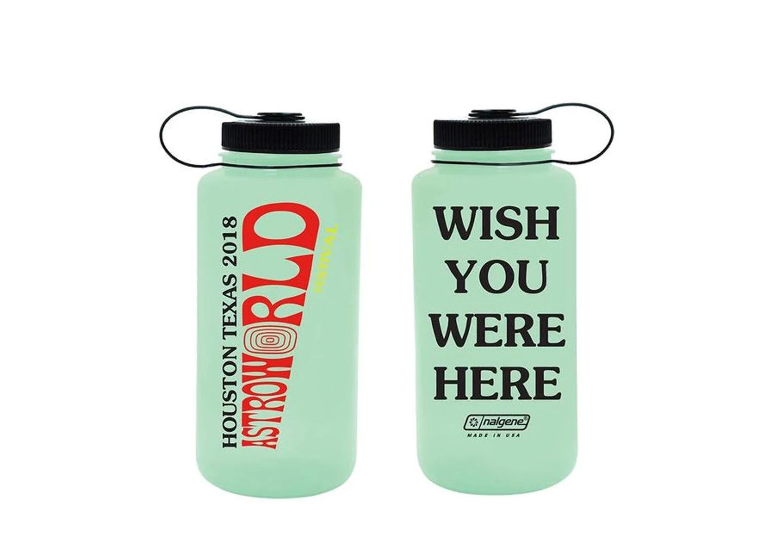 Travis Scott Travis Scott ASTROWORLD Festival Water Bottle Nalgene Glows Size ONE SIZE - 14 Thumbnail