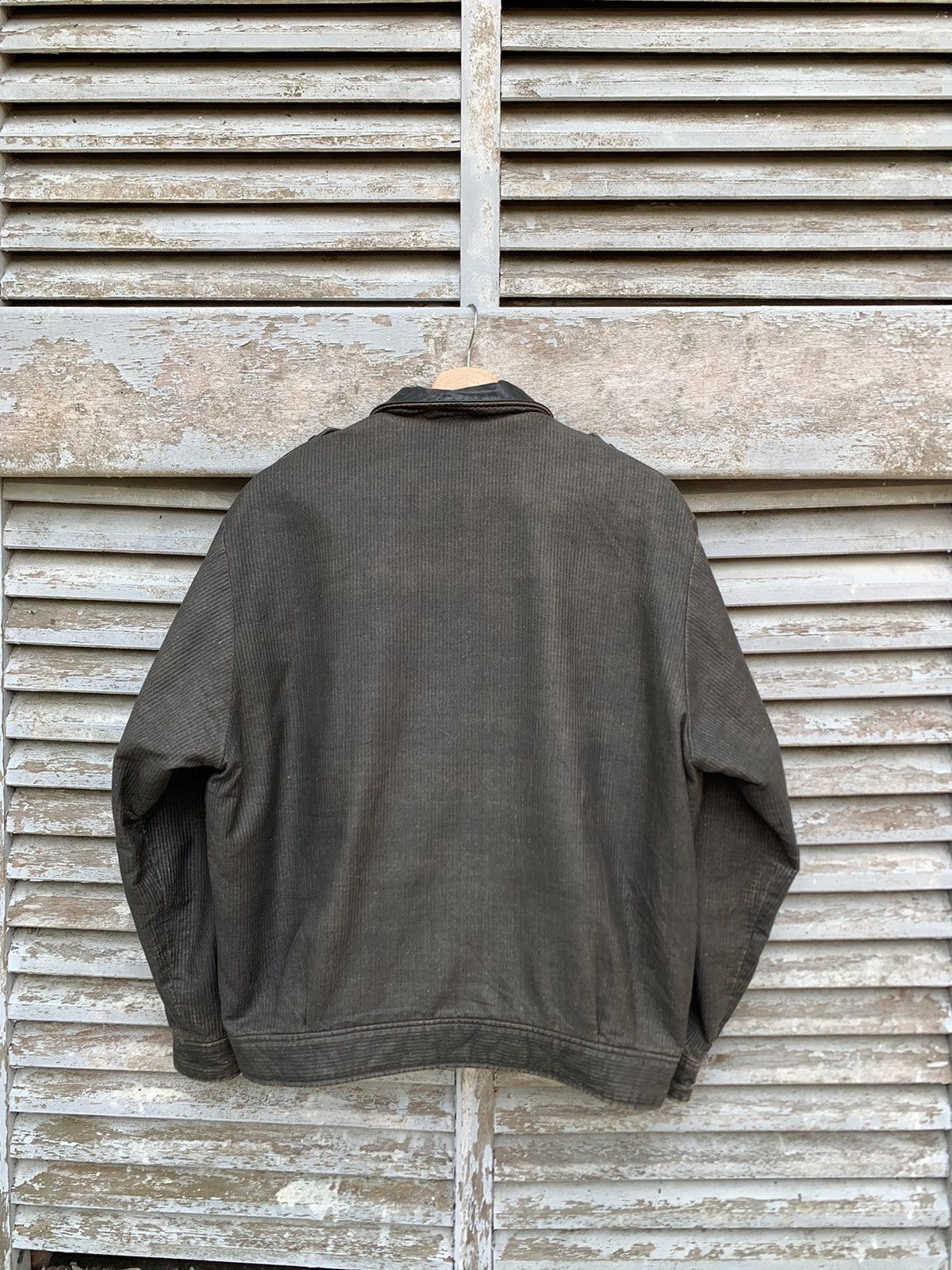 Vintage 👹Vintage BROCCOLI Multi Pocket Fur Lined Bomber Jacket Size US S / EU 44-46 / 1 - 11 Thumbnail