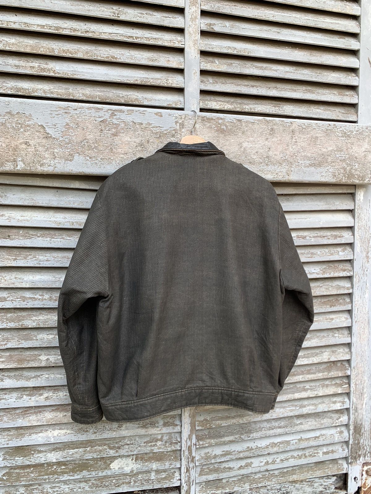 Vintage 👹Vintage BROCCOLI Multi Pocket Fur Lined Bomber Jacket Size US S / EU 44-46 / 1 - 10 Thumbnail