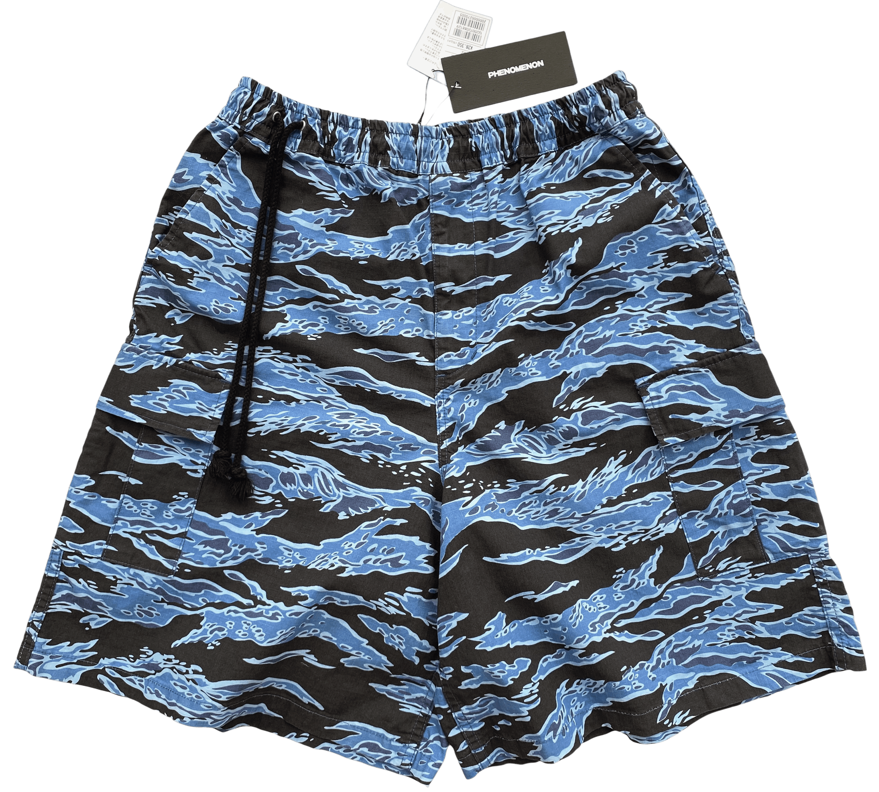 image of Phenomenon Ss11 Tiger Camo Cargo Shorts, Men's (Size 32)