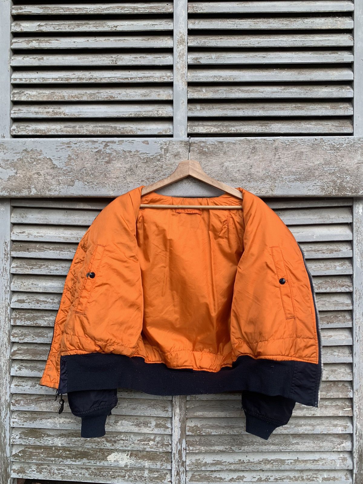 Alpha Industries 🪖Vintage Alpha Industries Embroidery Logo MA1 Bomber Jacket Size US M / EU 48-50 / 2 - 11 Thumbnail
