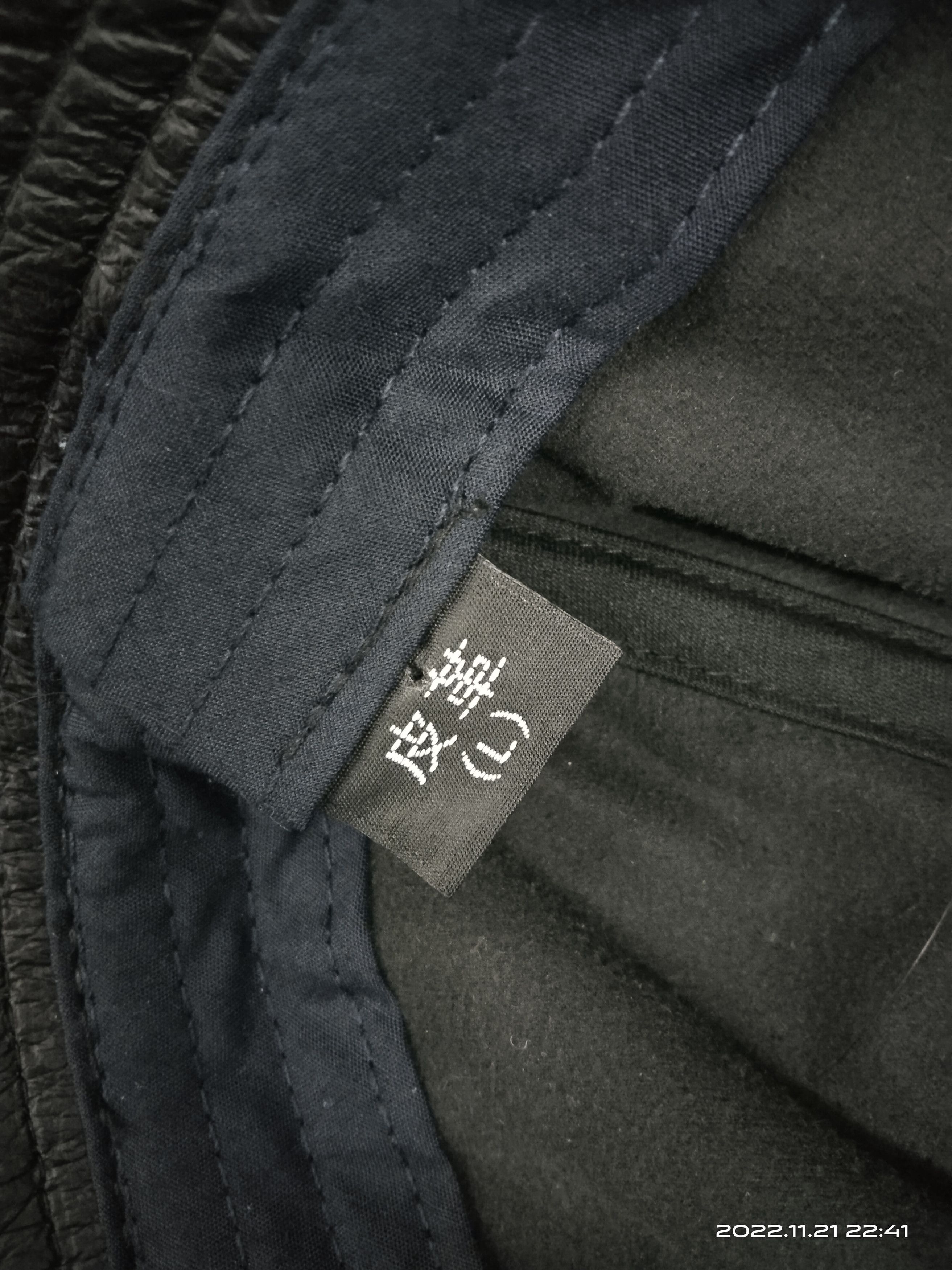 Leather UNBRAND LEATHER BUCKET HAT BLACK INSPIRED YOHJI YAMAMOTO Size ONE SIZE - 5 Thumbnail