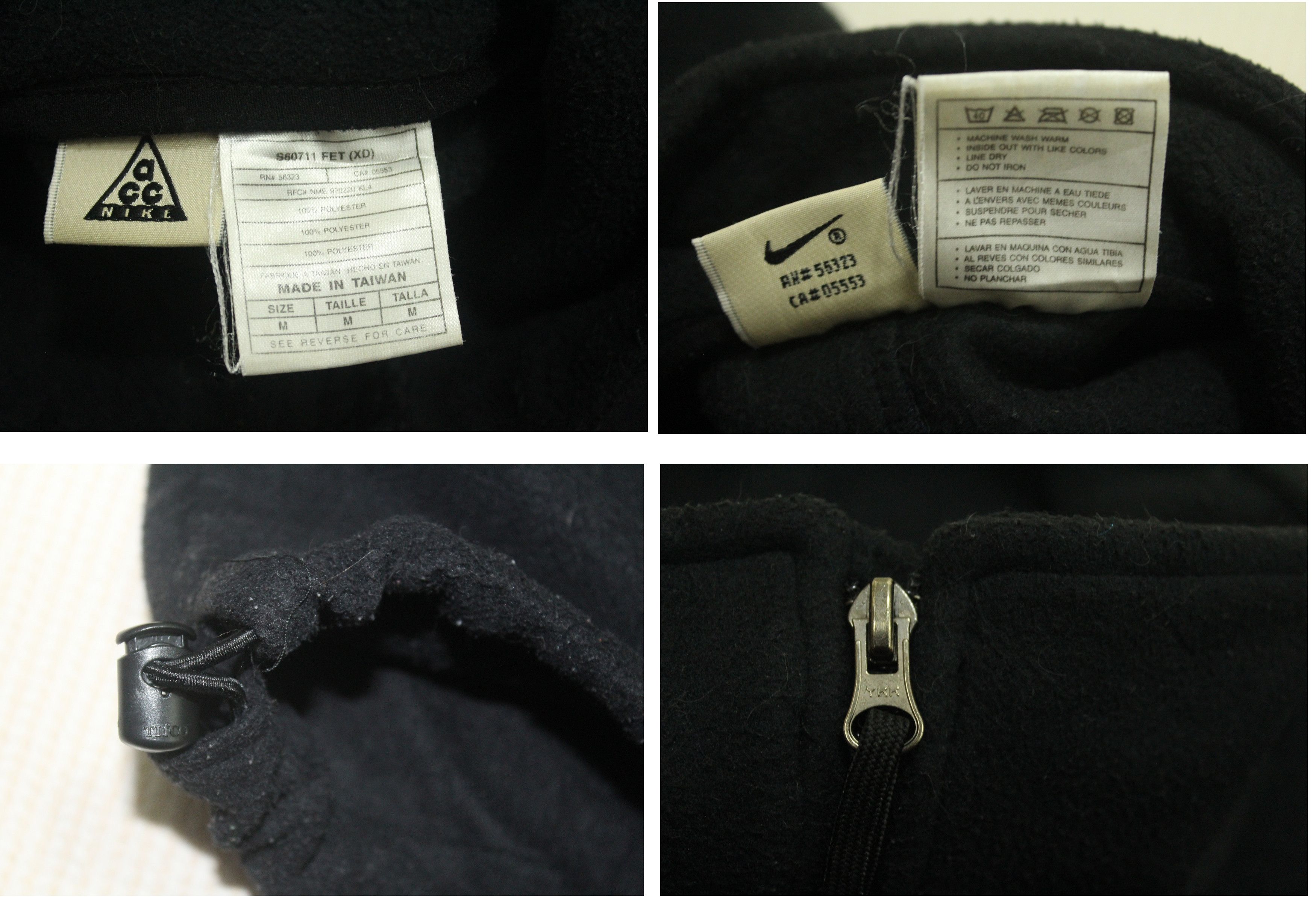 Nike × Nike ACG × Vintage NIKE ACG Fleece Jacket Embroidery Logo Size US M / EU 48-50 / 2 - 7 Thumbnail