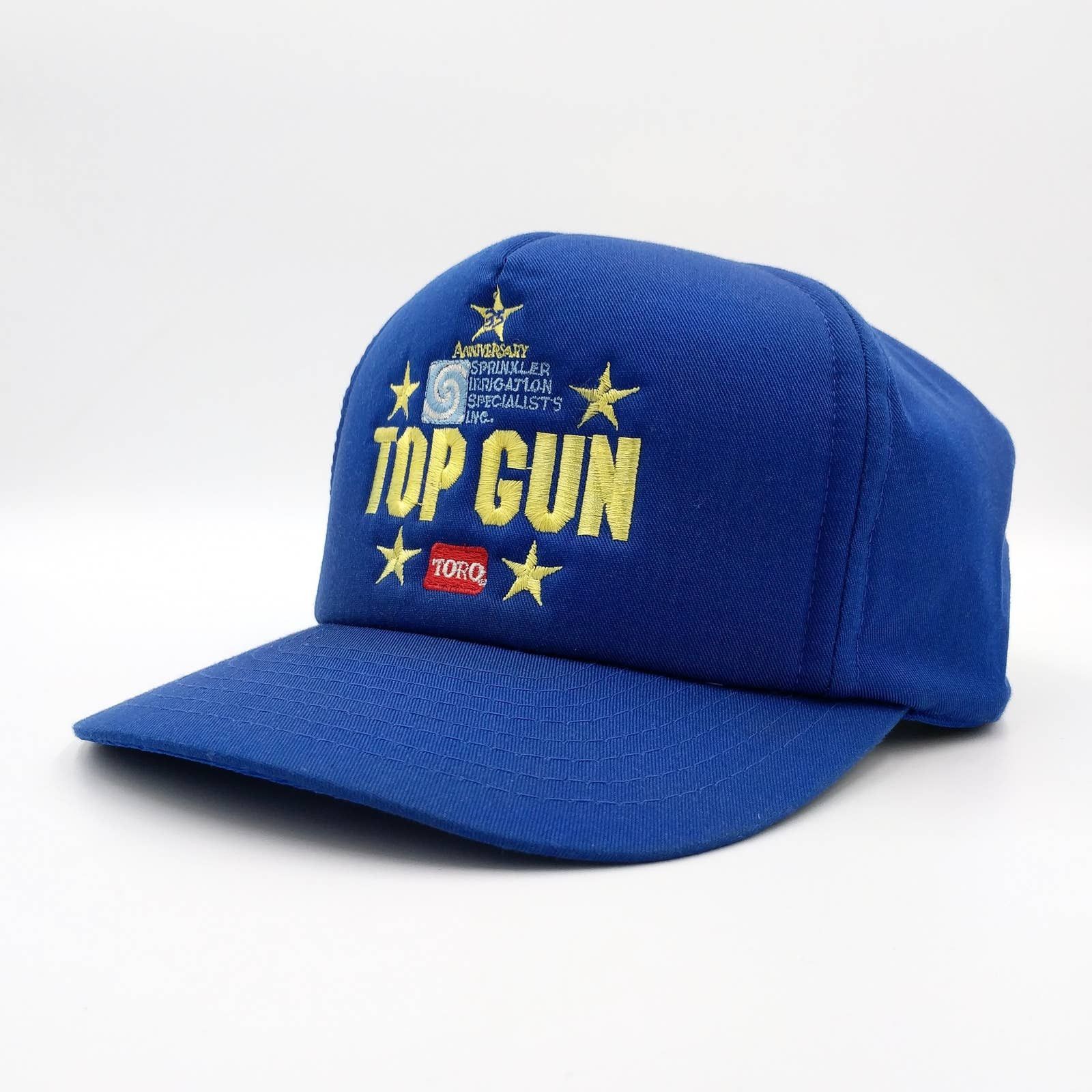Vintage Vintage TOP GUN 35th Anniversary Snapback Trucker Hat Size ONE SIZE - 3 Thumbnail
