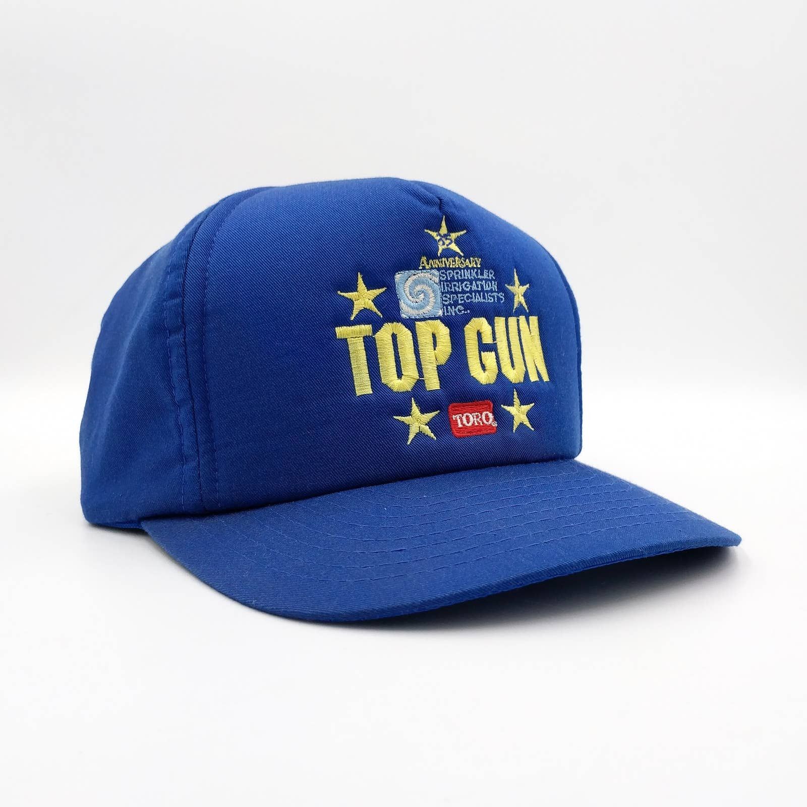 Vintage Vintage TOP GUN 35th Anniversary Snapback Trucker Hat Size ONE SIZE - 1 Thumbnail