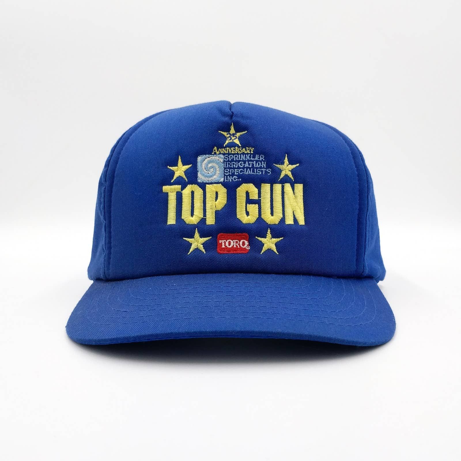 Vintage Vintage TOP GUN 35th Anniversary Snapback Trucker Hat Size ONE SIZE - 2 Thumbnail