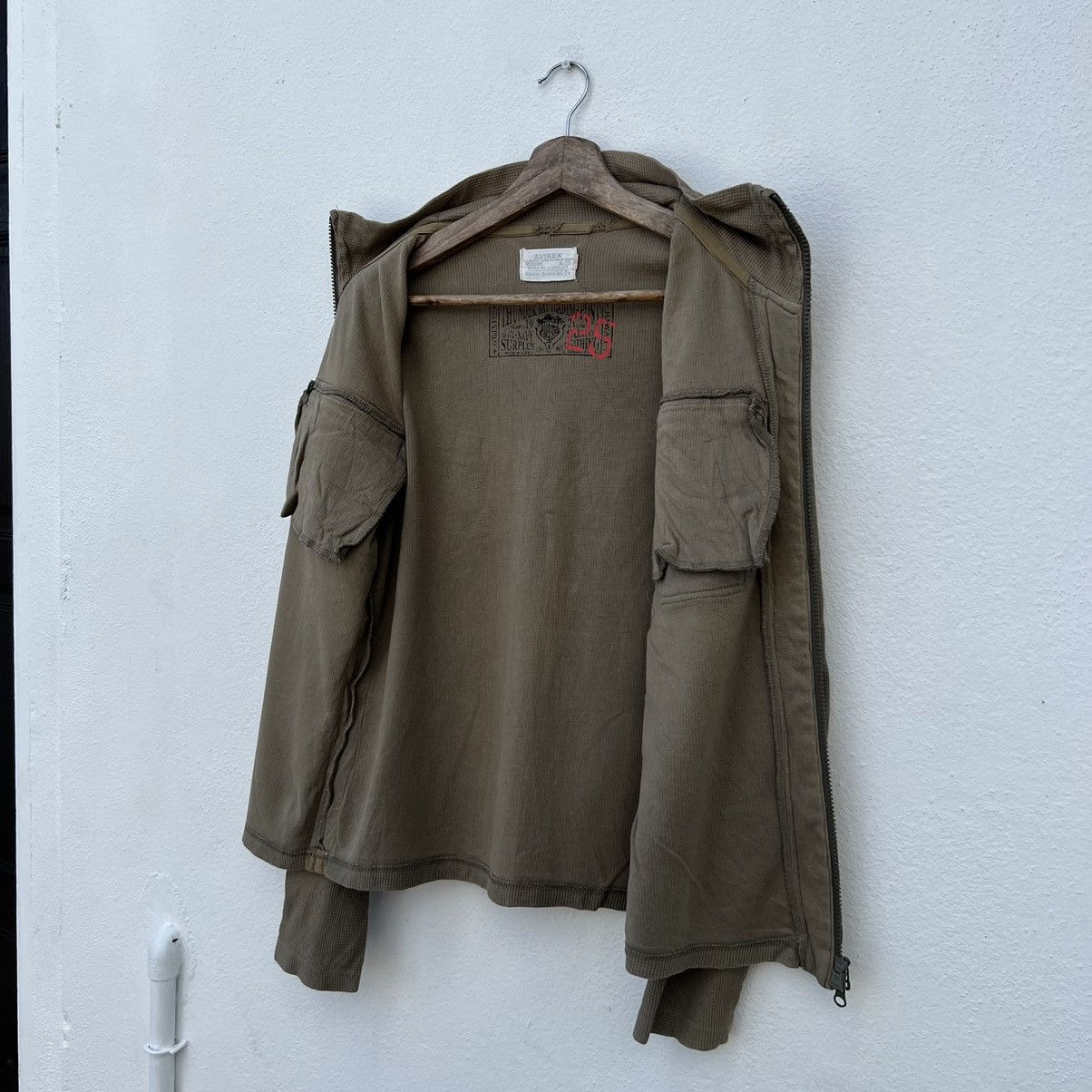 Avirex VINTAGE AVIREX PARACHUTE BIKER JACKET MULTI POCKET Size US M / EU 48-50 / 2 - 11 Thumbnail