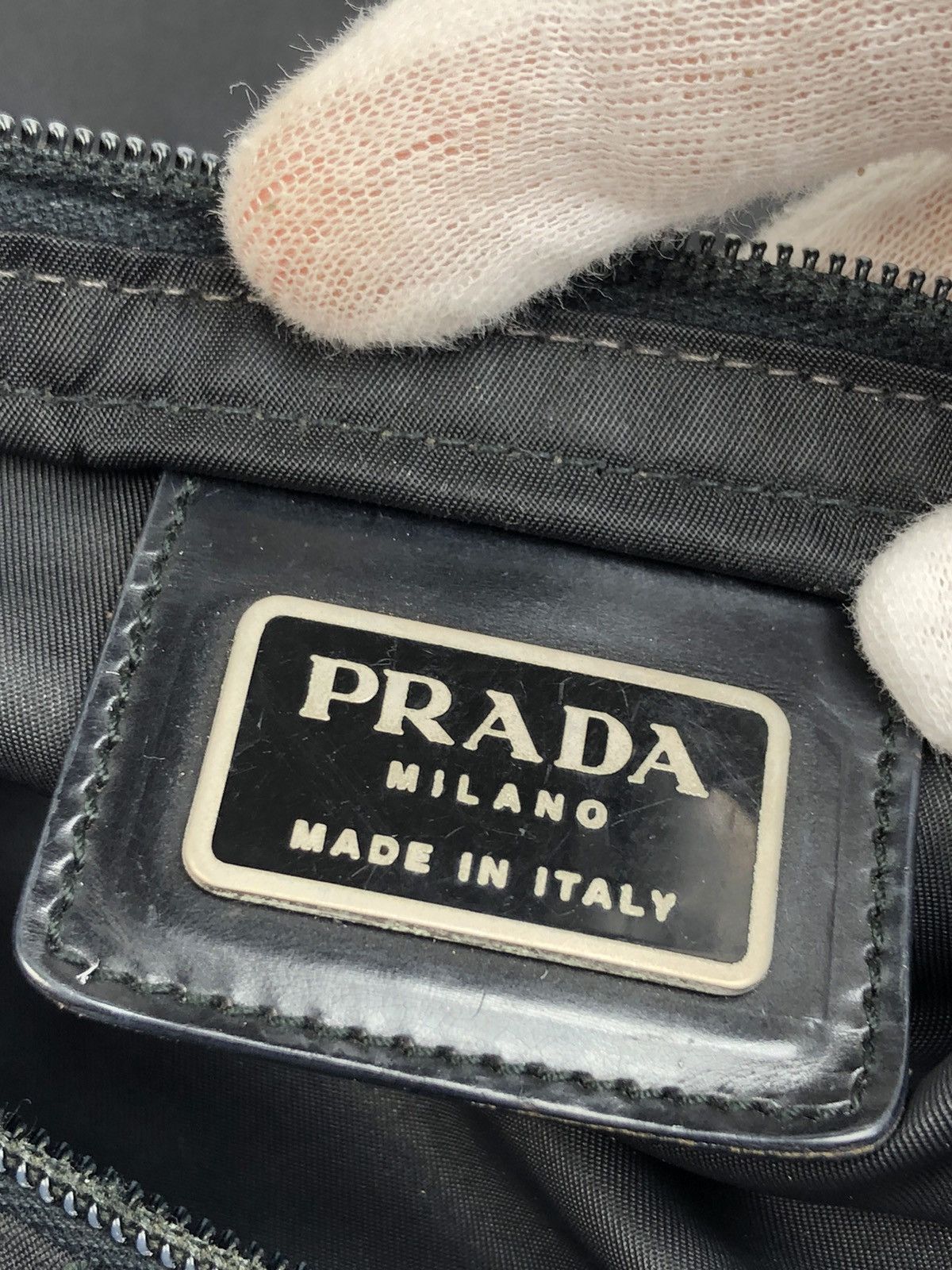 Prada Prada tessuto nero nylon crossbody bag Size ONE SIZE - 4 Thumbnail