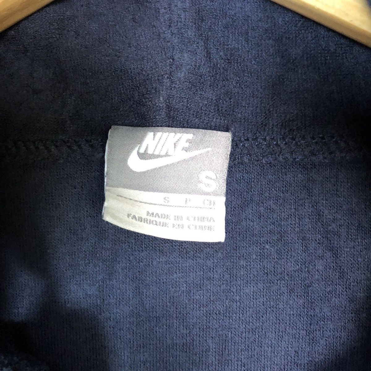 Nike × Vintage Nike vintage blue tag Dark Blue Hoodie #5647 Size S / US 4 / IT 40 - 9 Thumbnail