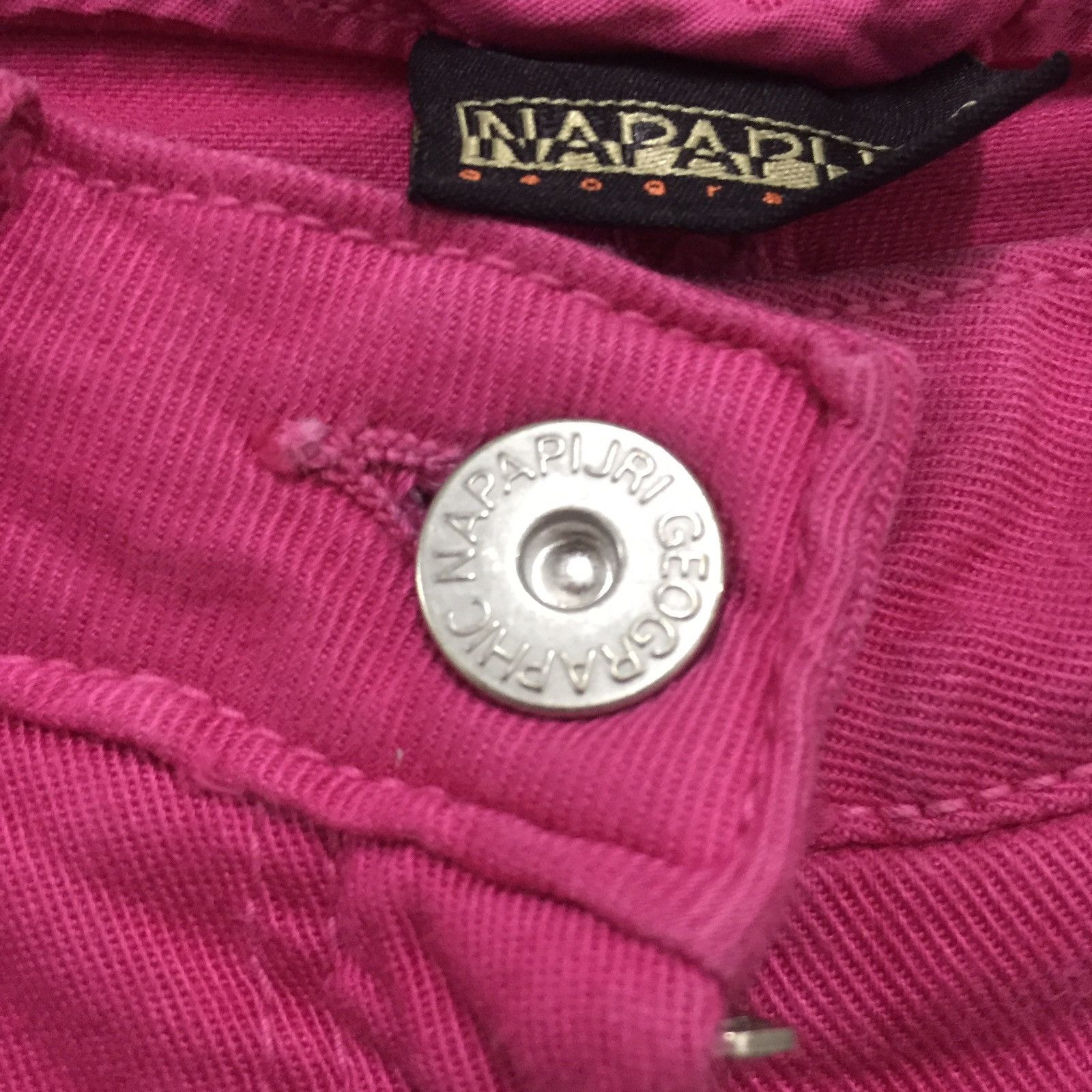 Napapijri Slim Fit strench Fabric Plus 1 Inch (girl) Pink Colour Size 31" - 5 Thumbnail