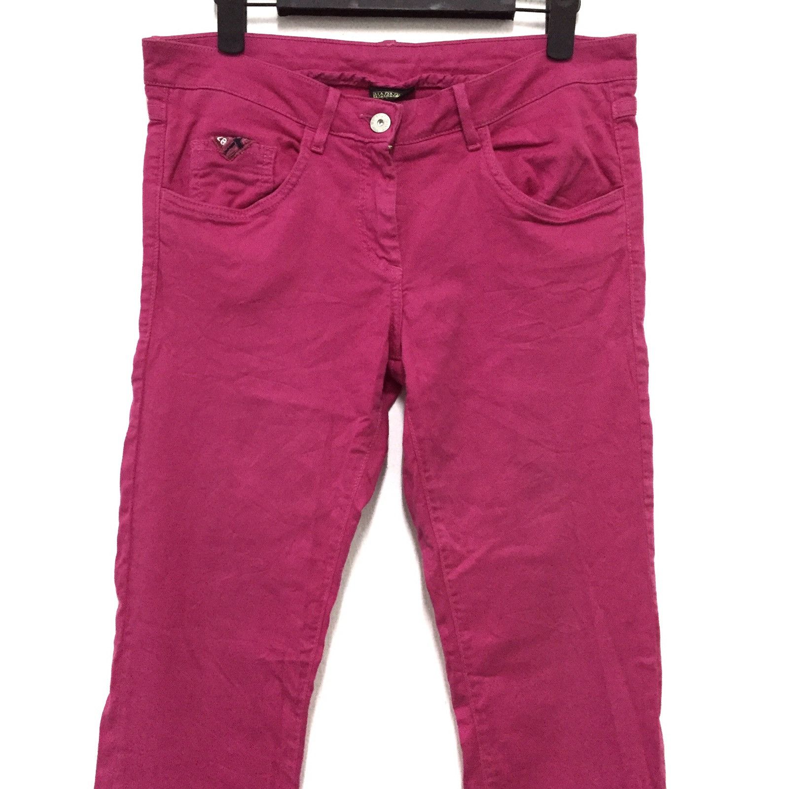 Napapijri Slim Fit strench Fabric Plus 1 Inch (girl) Pink Colour Size 31" - 2 Thumbnail