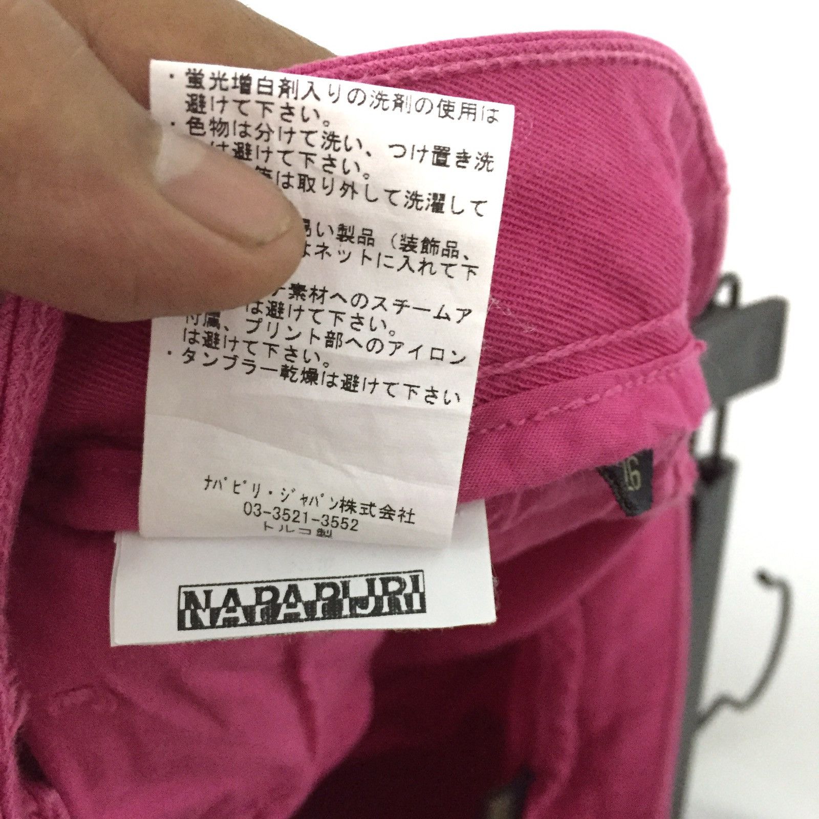 Napapijri Slim Fit strench Fabric Plus 1 Inch (girl) Pink Colour Size 31" - 10 Thumbnail