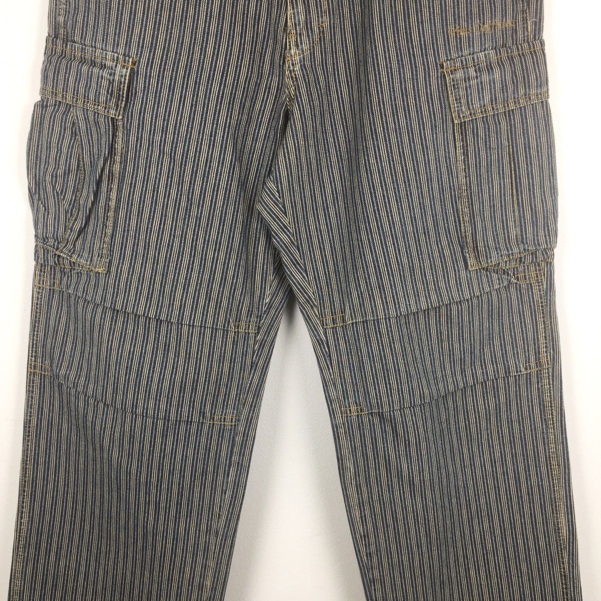 Japanese Brand Vism outfitter wabash stripe cargo pants multiple pocket Size US 31 - 3 Thumbnail
