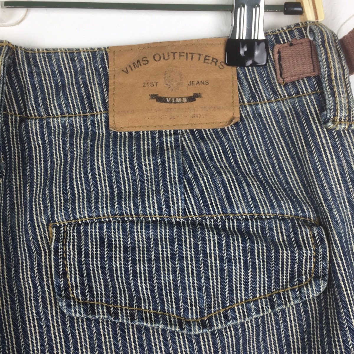 Japanese Brand Vism outfitter wabash stripe cargo pants multiple pocket Size US 31 - 6 Thumbnail