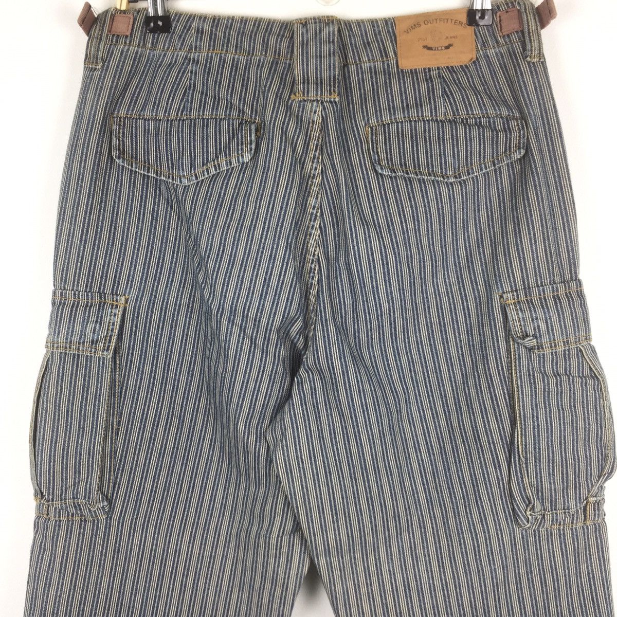 Japanese Brand Vism outfitter wabash stripe cargo pants multiple pocket Size US 31 - 5 Thumbnail