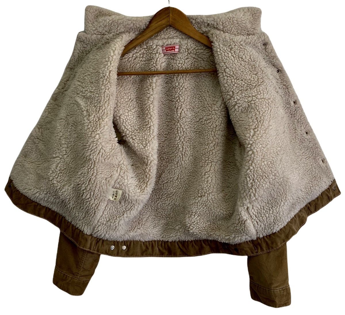 Levi's 🔥Levi’s LVC Shearling Corduroy Trucker Western Jacke Size US S / EU 44-46 / 1 - 7 Thumbnail