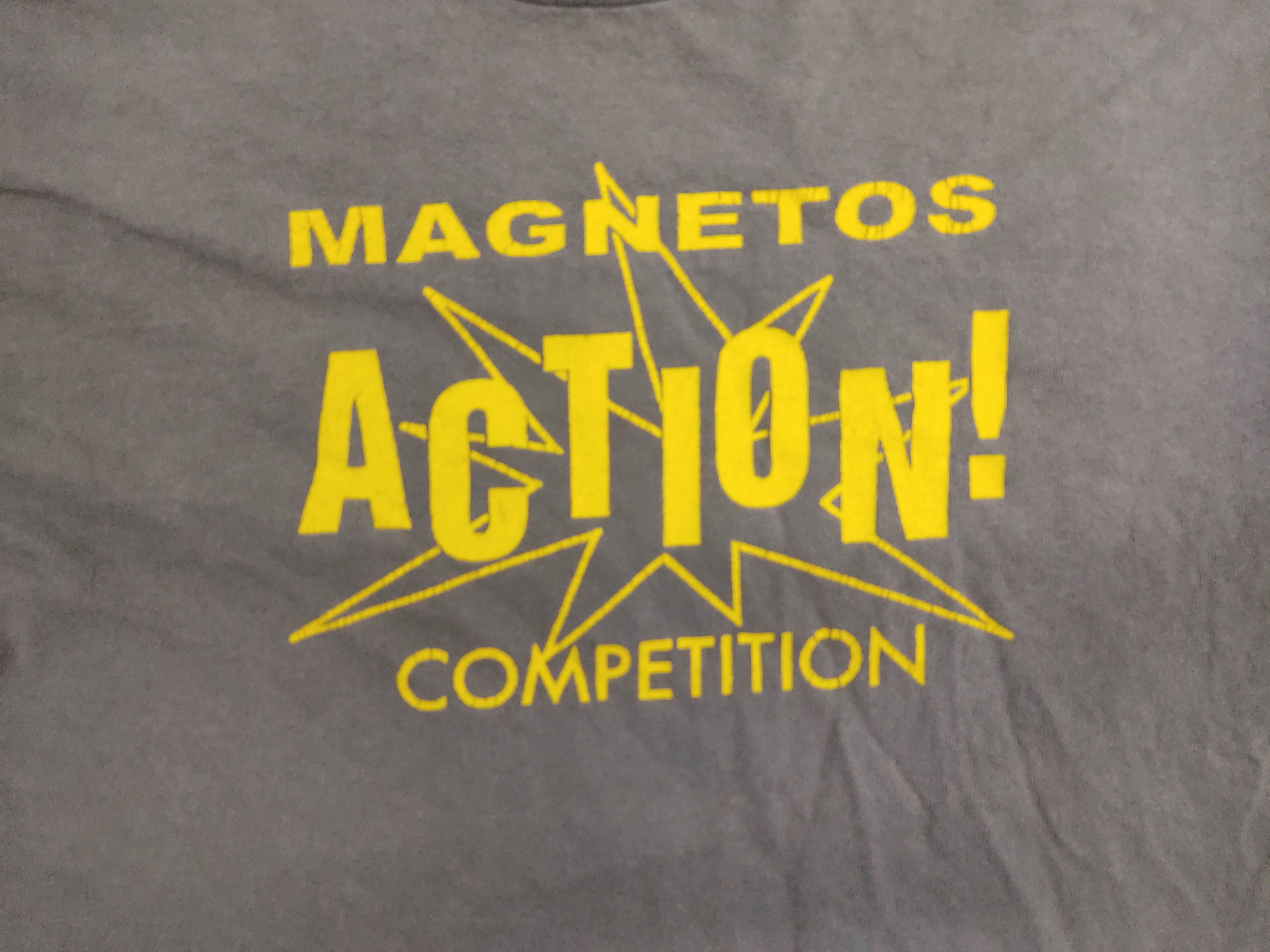 Anvil Vintage 90s Anvil USA Magnetos Competition Event Tee Size S / US 4 / IT 40 - 2 Thumbnail