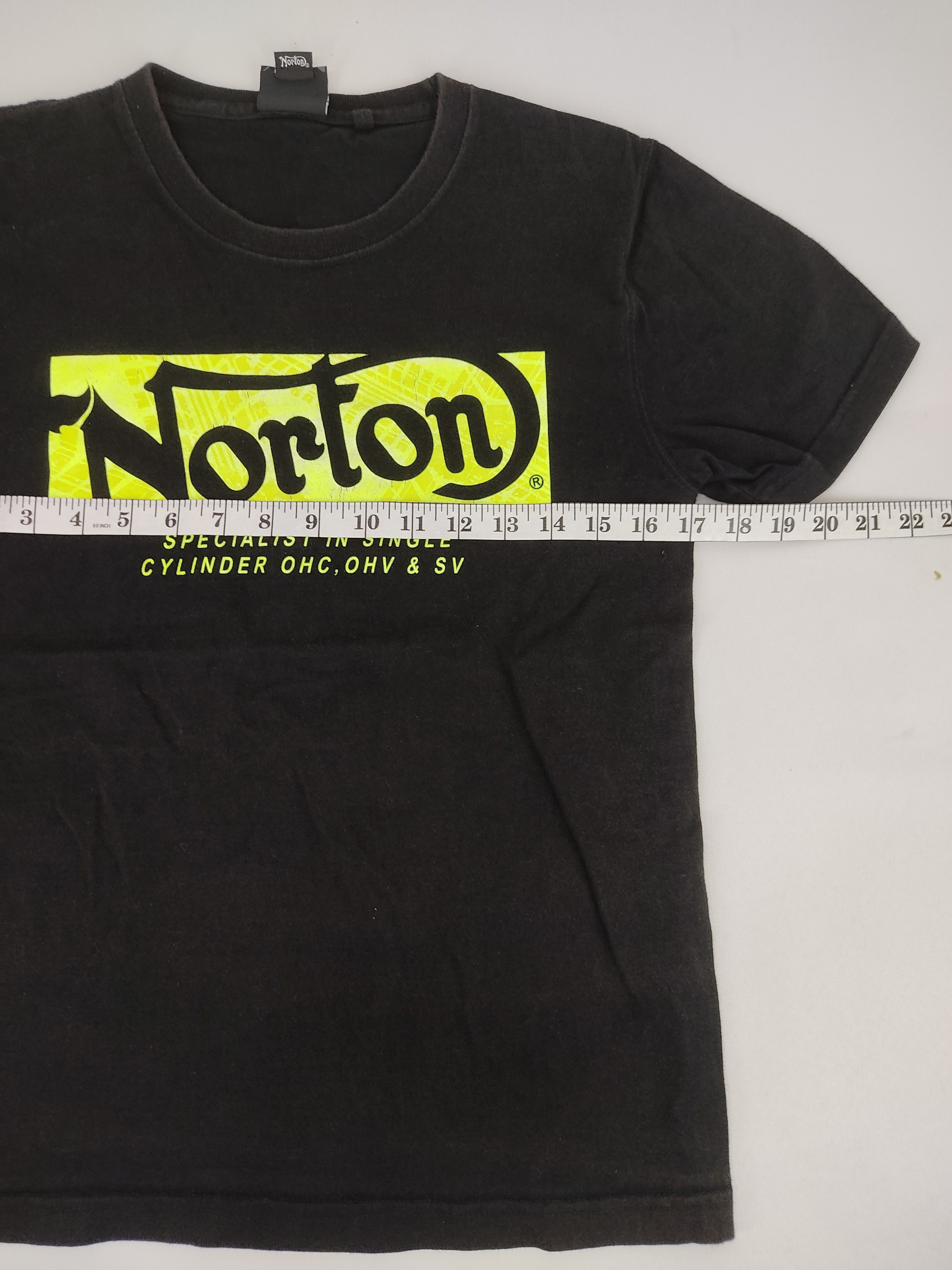 Norton Norton England British Motorcycle Brand Printed Tee Art Size S / US 4 / IT 40 - 6 Thumbnail