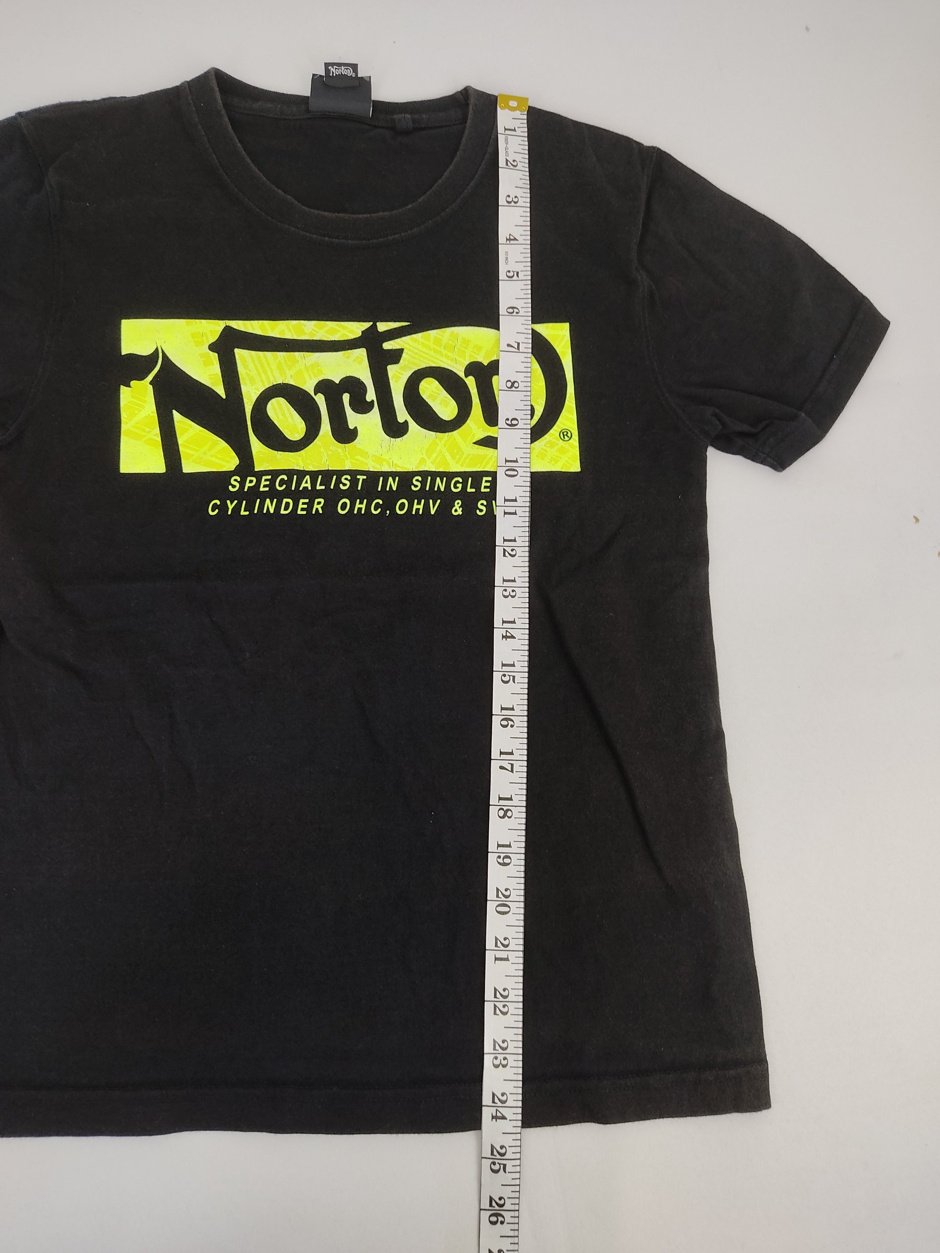 Norton Norton England British Motorcycle Brand Printed Tee Art Size S / US 4 / IT 40 - 7 Thumbnail
