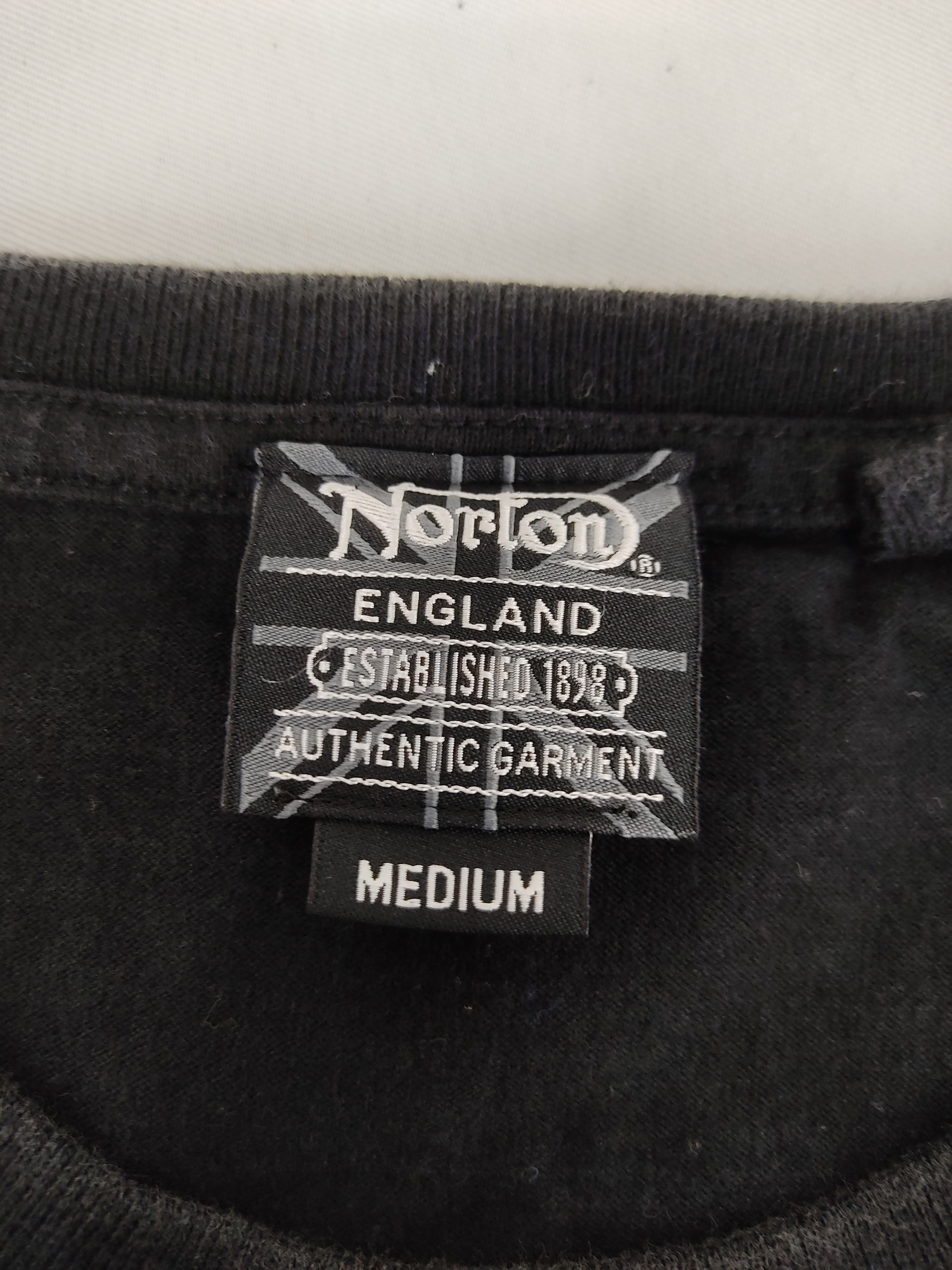 Norton Norton England British Motorcycle Brand Printed Tee Art Size S / US 4 / IT 40 - 4 Thumbnail