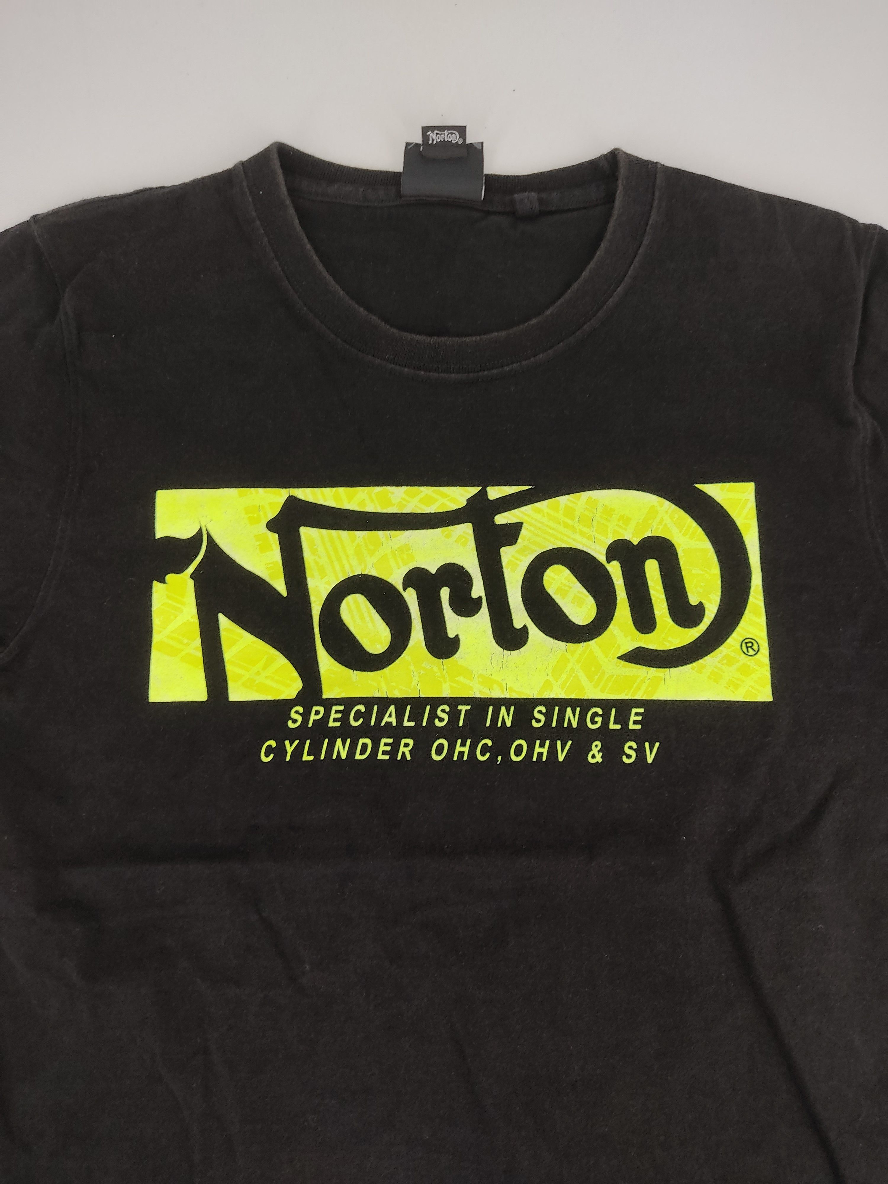 Norton Norton England British Motorcycle Brand Printed Tee Art Size S / US 4 / IT 40 - 3 Thumbnail