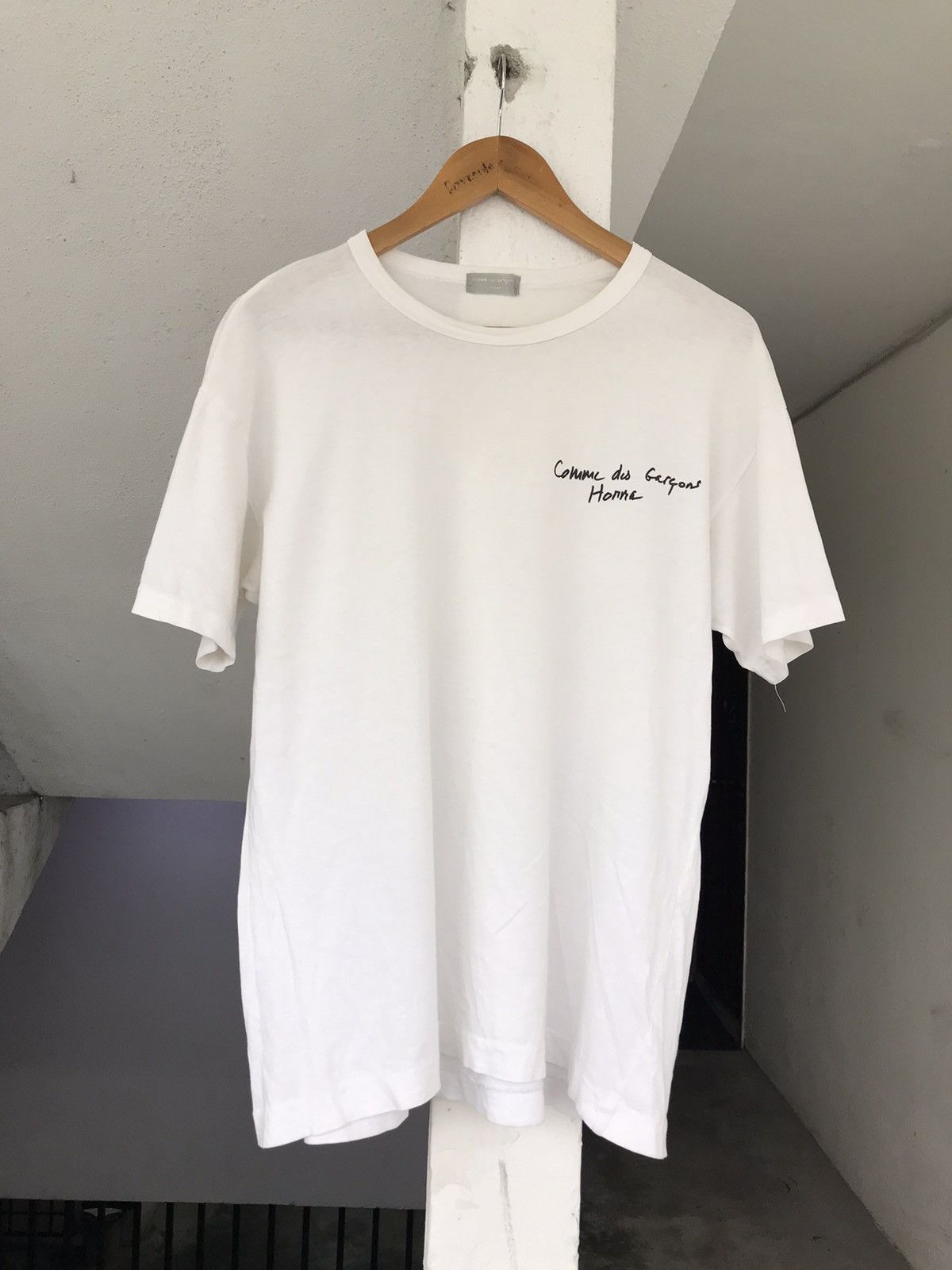 Comme des Garcons × Comme des Garcons Homme × Rei Kawakubo 1989 COMME DES GARÇONS HOMME TEE Size US L / EU 52-54 / 3 - 4 Thumbnail