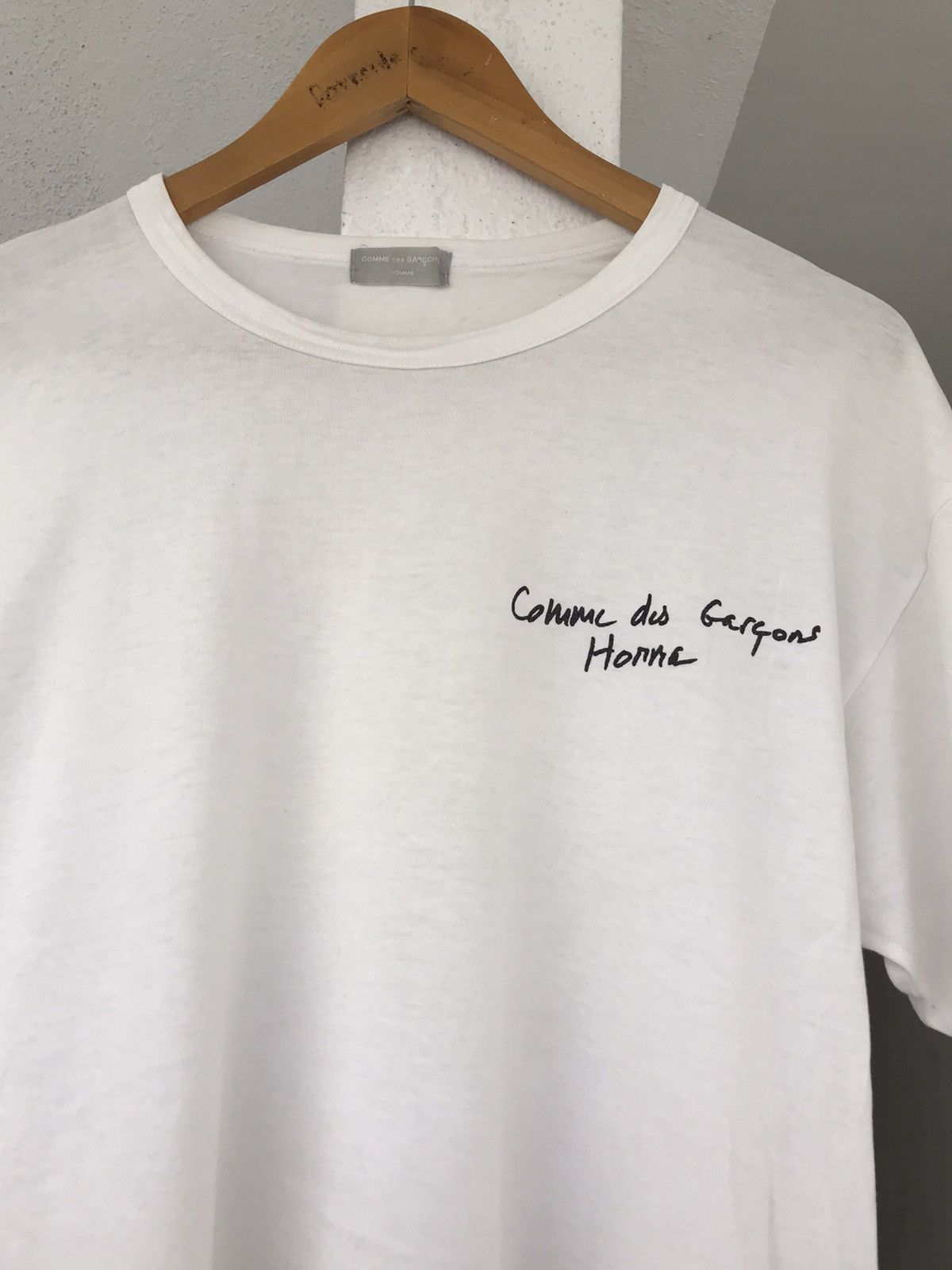 Comme des Garcons × Comme des Garcons Homme × Rei Kawakubo 1989 COMME DES GARÇONS HOMME TEE Size US L / EU 52-54 / 3 - 5 Thumbnail