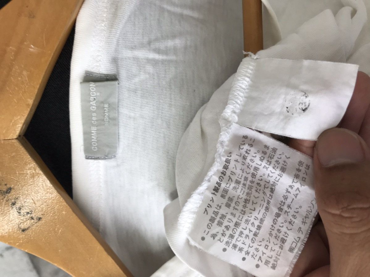 Comme des Garcons × Comme des Garcons Homme × Rei Kawakubo 1989 COMME DES GARÇONS HOMME TEE Size US L / EU 52-54 / 3 - 9 Thumbnail