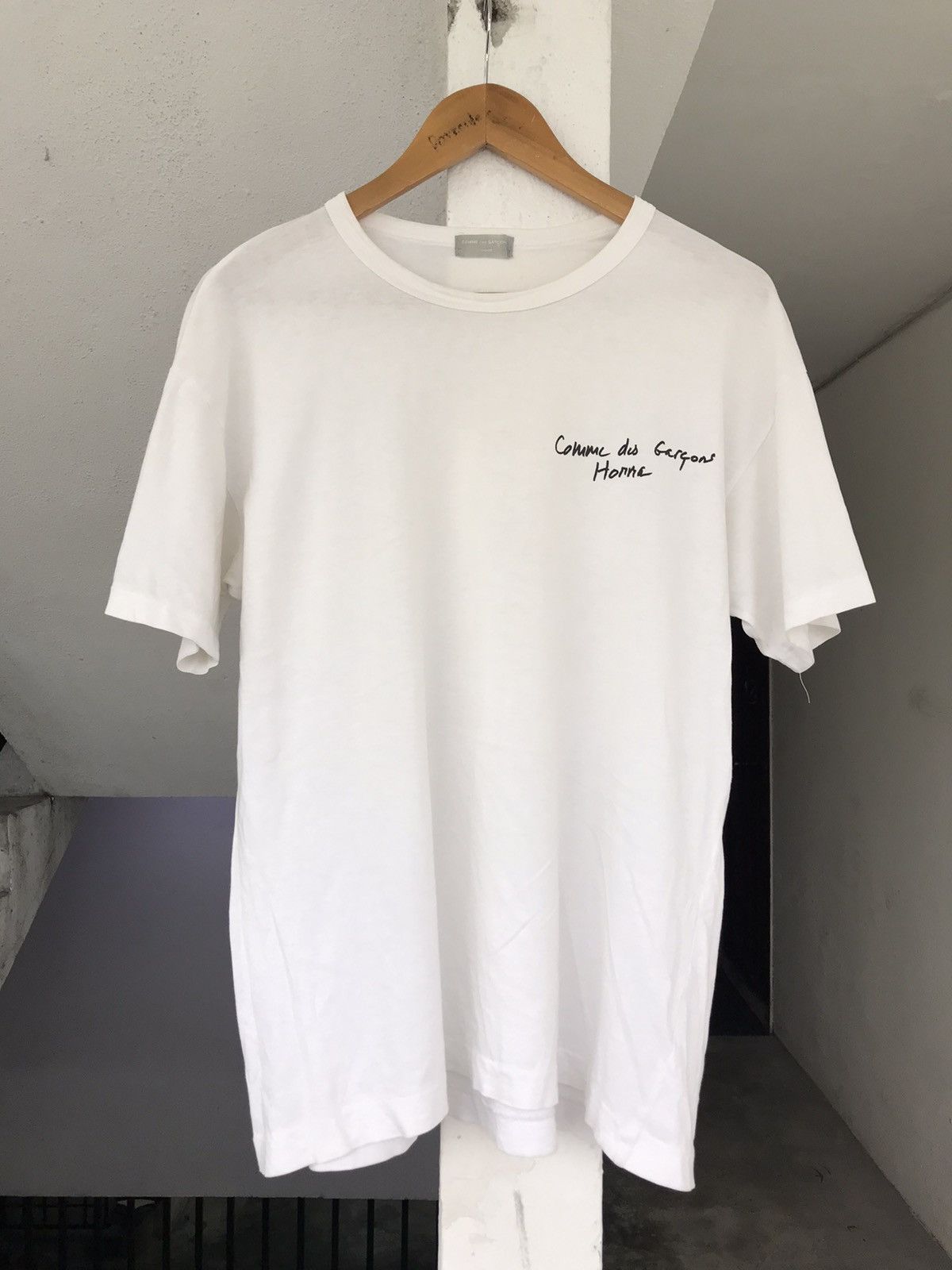 Comme des Garcons × Comme des Garcons Homme × Rei Kawakubo 1989 COMME DES GARÇONS HOMME TEE Size US L / EU 52-54 / 3 - 1 Thumbnail