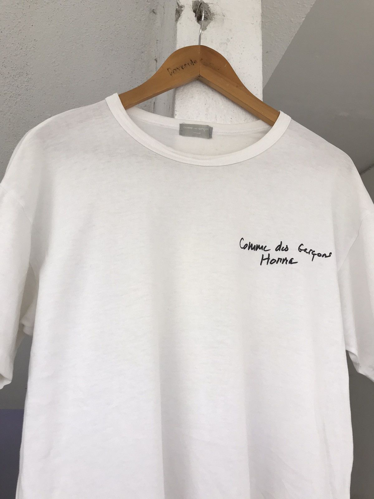 Comme des Garcons × Comme des Garcons Homme × Rei Kawakubo 1989 COMME DES GARÇONS HOMME TEE Size US L / EU 52-54 / 3 - 6 Thumbnail