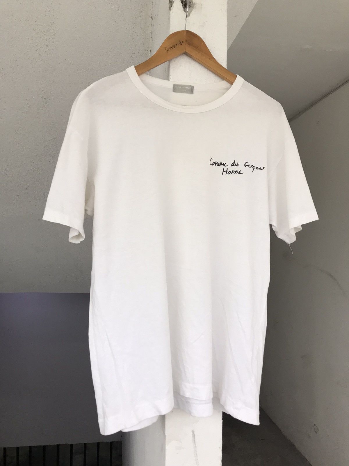 Comme des Garcons × Comme des Garcons Homme × Rei Kawakubo 1989 COMME DES GARÇONS HOMME TEE Size US L / EU 52-54 / 3 - 2 Thumbnail