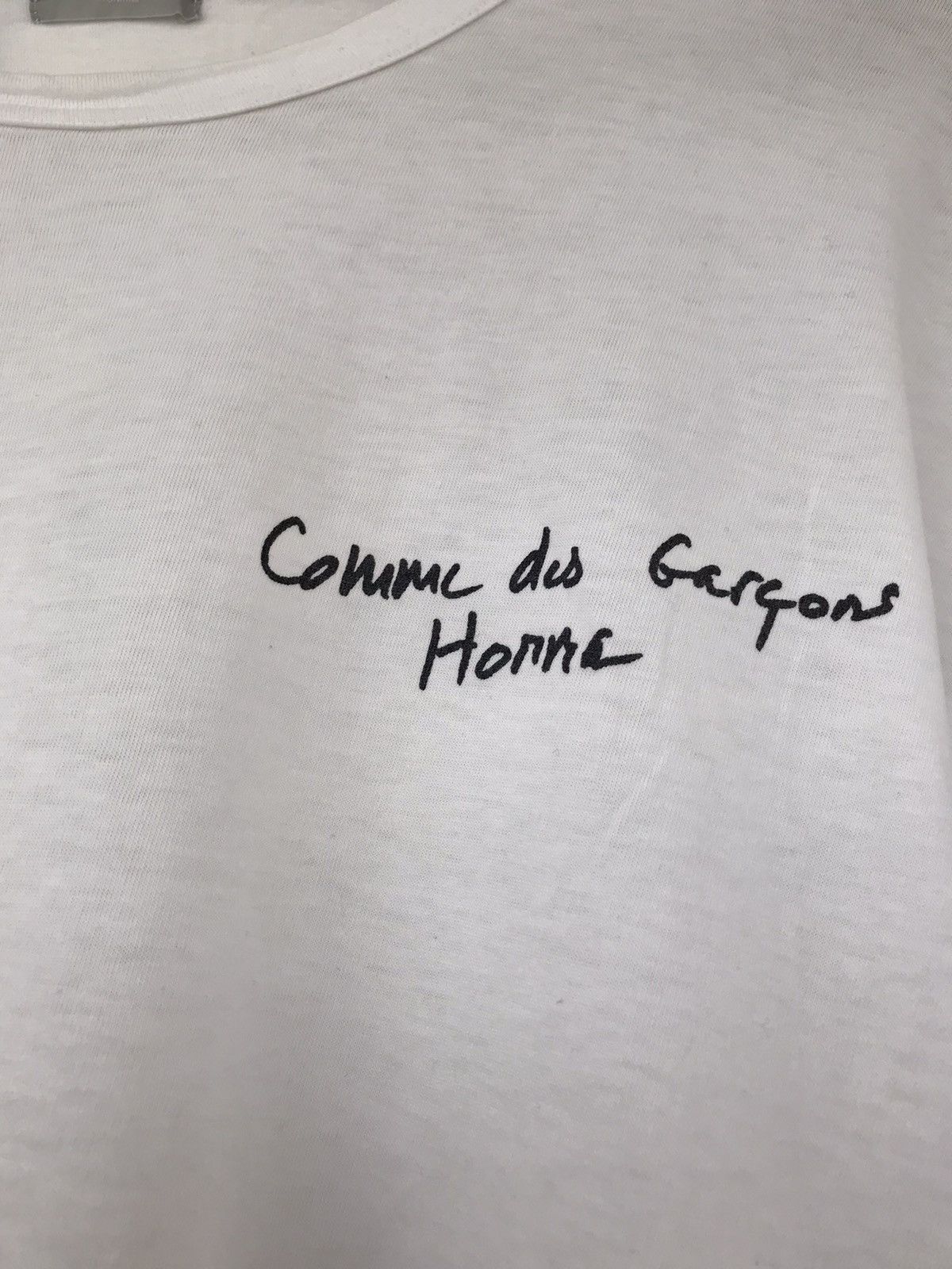 Comme des Garcons × Comme des Garcons Homme × Rei Kawakubo 1989 COMME DES GARÇONS HOMME TEE Size US L / EU 52-54 / 3 - 7 Thumbnail