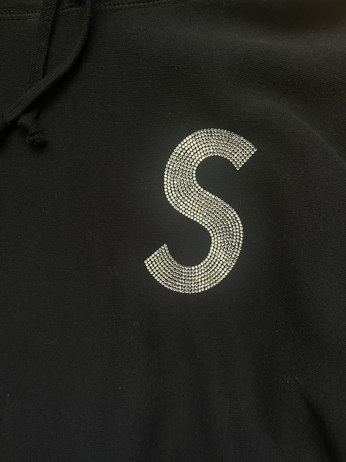 Supreme Supreme Swarovski Black Hoody Size US L / EU 52-54 / 3 - 2 Thumbnail