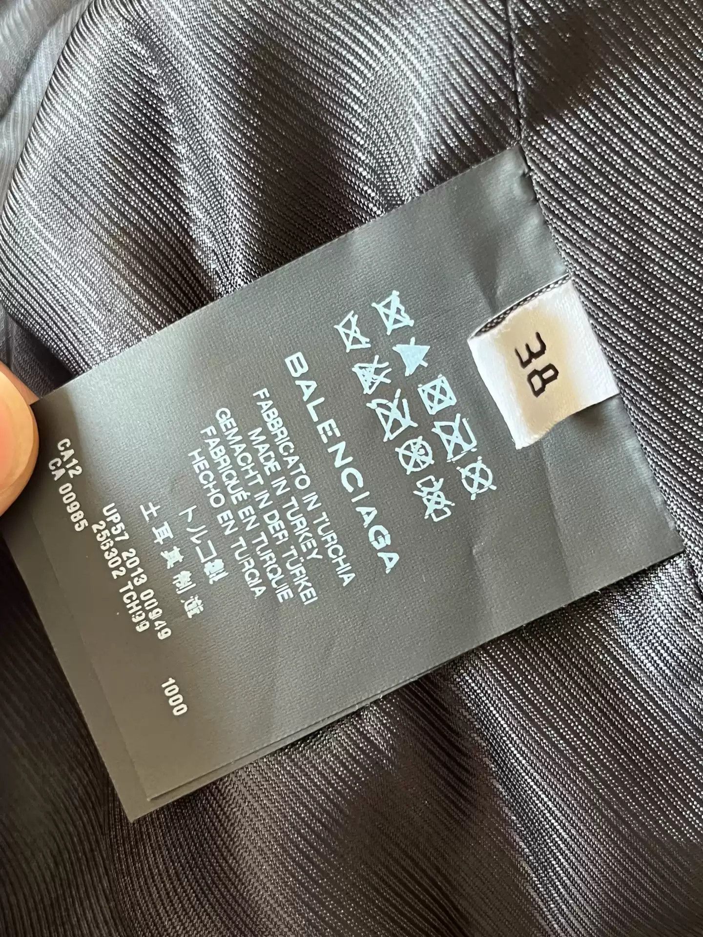 Balenciaga Balenciaga Denim JKT Washed OS Size US S / EU 44-46 / 1 - 6 Thumbnail