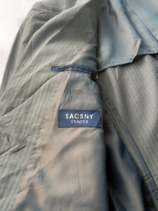 Designer SACSNY Y'SACCS SILK & MOHAIR LIGHT BLAZER Size US S / EU 44-46 / 1 - 7 Thumbnail