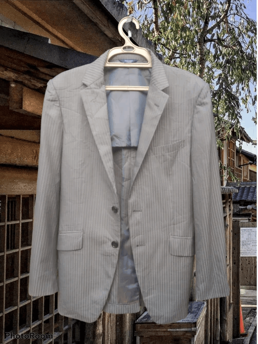 image of Yohji Yamamoto Sacsny Y'saccs Silk & Mohair Light Blazer, Men's (Size Small)
