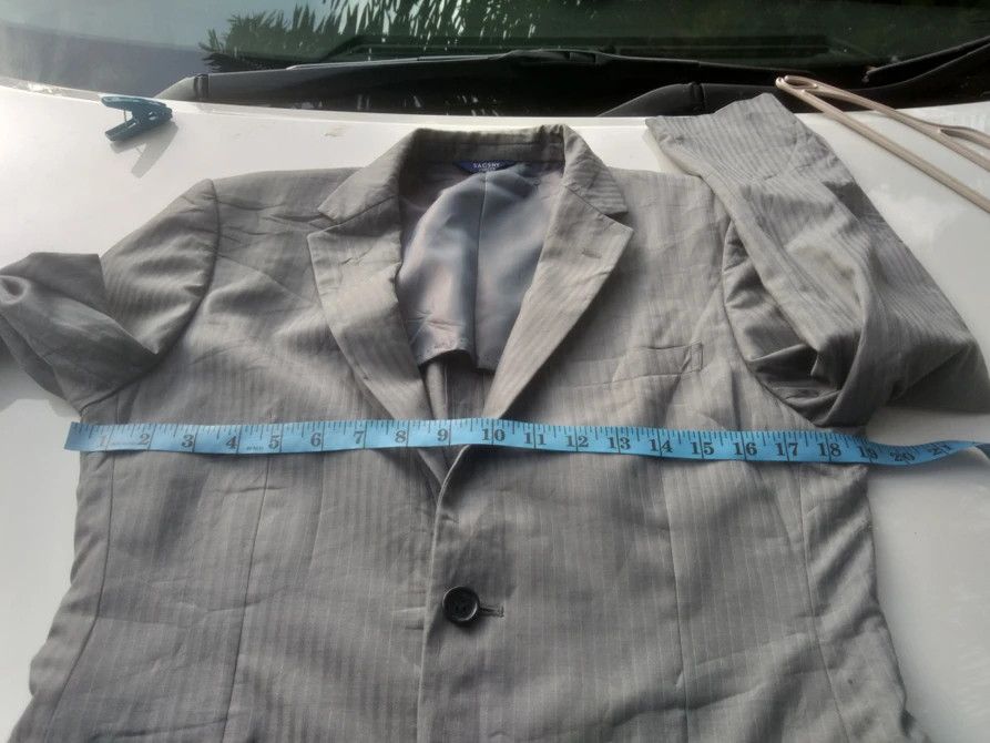 Designer SACSNY Y'SACCS SILK & MOHAIR LIGHT BLAZER Size US S / EU 44-46 / 1 - 12 Thumbnail