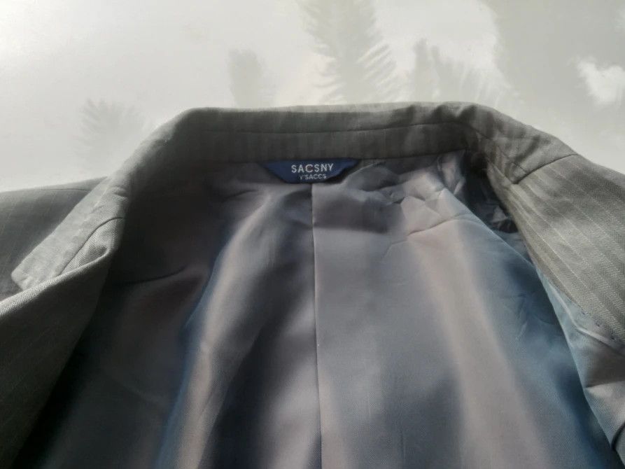 Designer SACSNY Y'SACCS SILK & MOHAIR LIGHT BLAZER Size US S / EU 44-46 / 1 - 8 Thumbnail