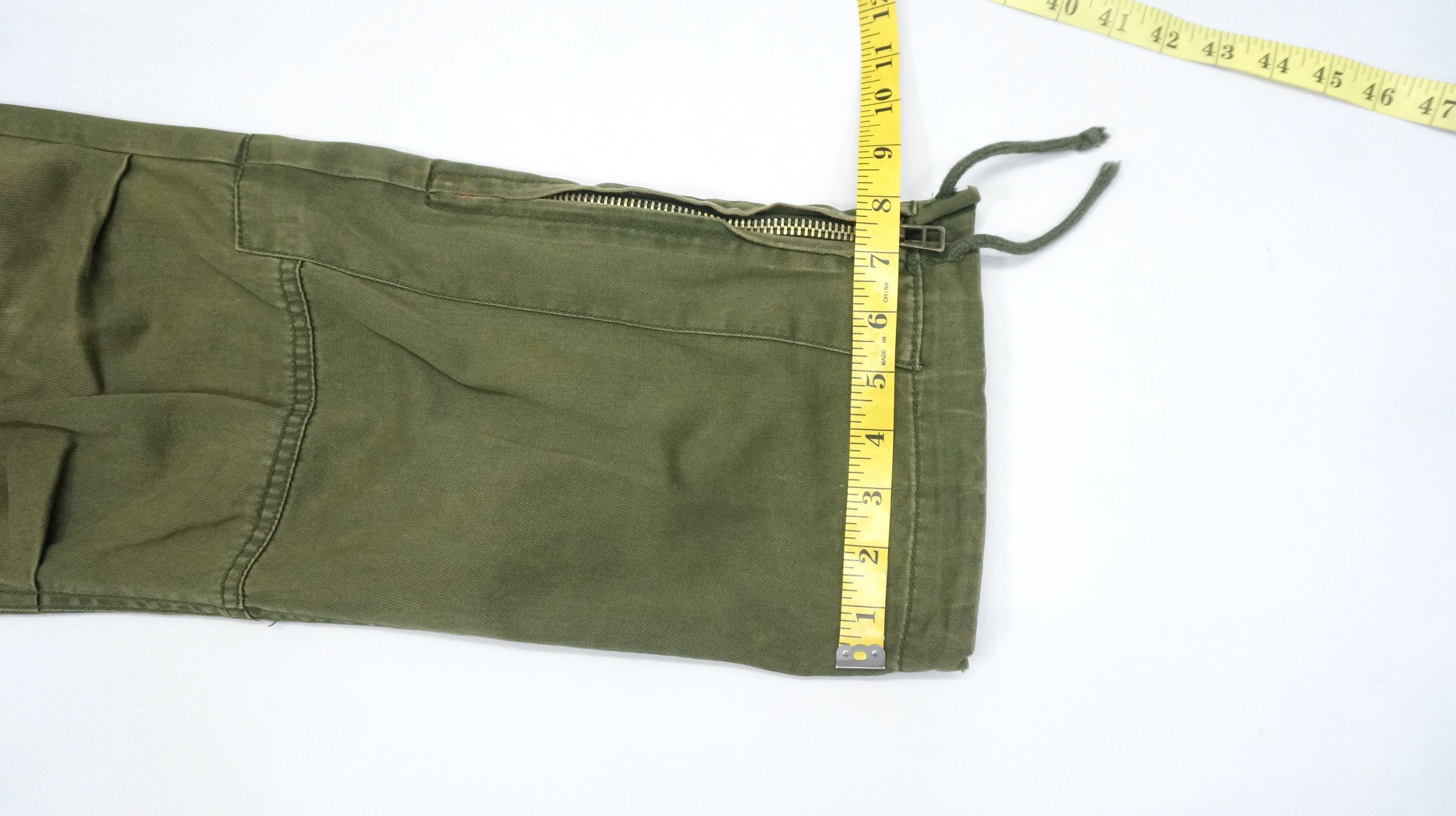Japanese Brand VTG 🔥 MANGROVE Japan Distressed Tactical Bondage Cargo Pant Size US 31 - 16 Thumbnail