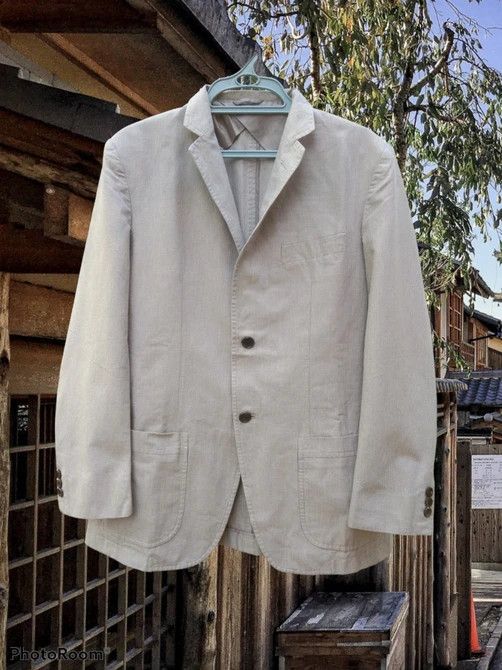 Burberry × Vintage VINTAGE BURBERRY LIGHT BLAZER COAT Size US M / EU 48-50 / 2 - 1 Thumbnail