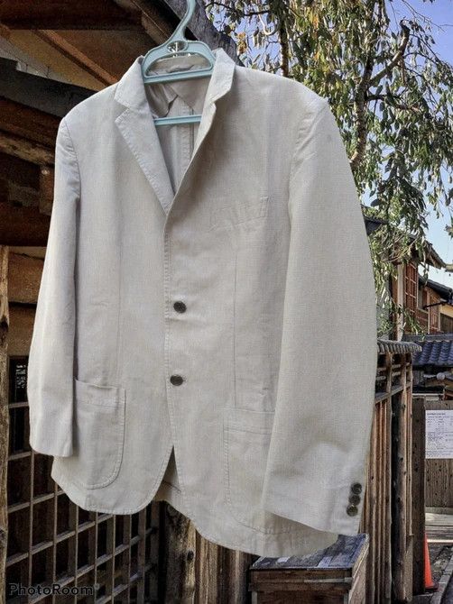 Burberry × Vintage VINTAGE BURBERRY LIGHT BLAZER COAT Size US M / EU 48-50 / 2 - 3 Thumbnail