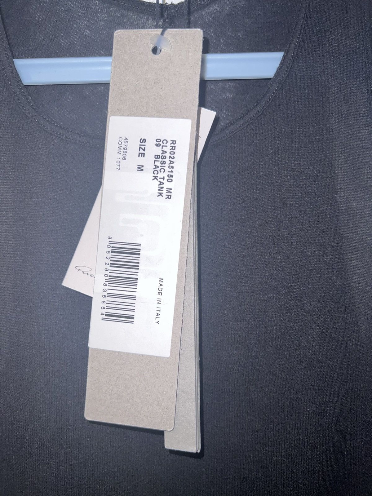 Rick Owens Rick Owens Classic Tank Top Size US M / EU 48-50 / 2 - 2 Thumbnail