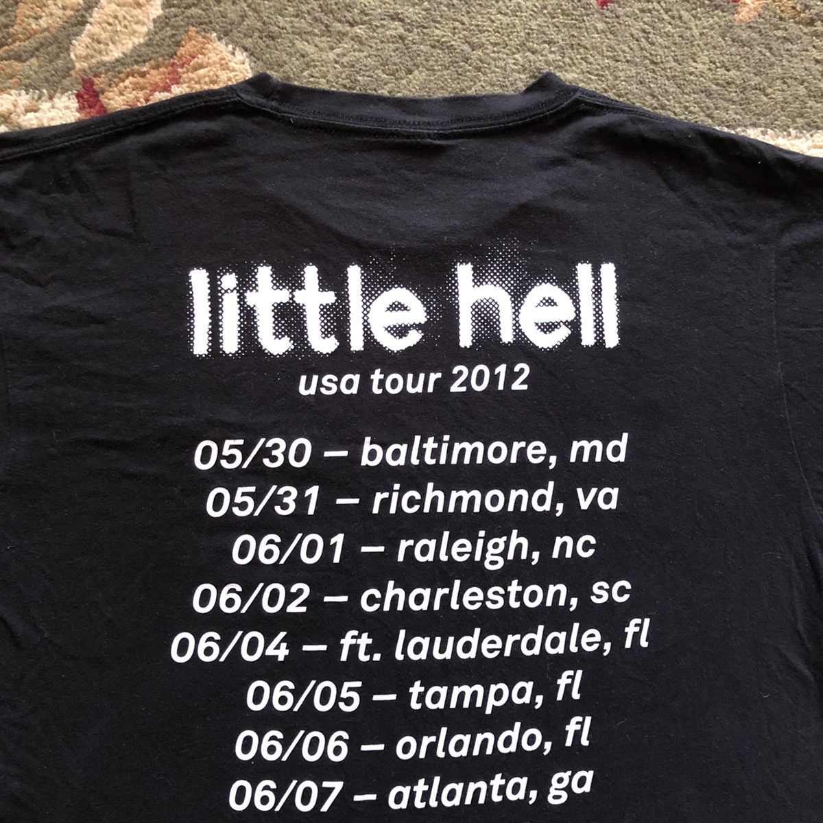 Band Tees 2012 City And Colour Tour Tee Vintage Emo Hardcore Shirt Size US M / EU 48-50 / 2 - 5 Thumbnail