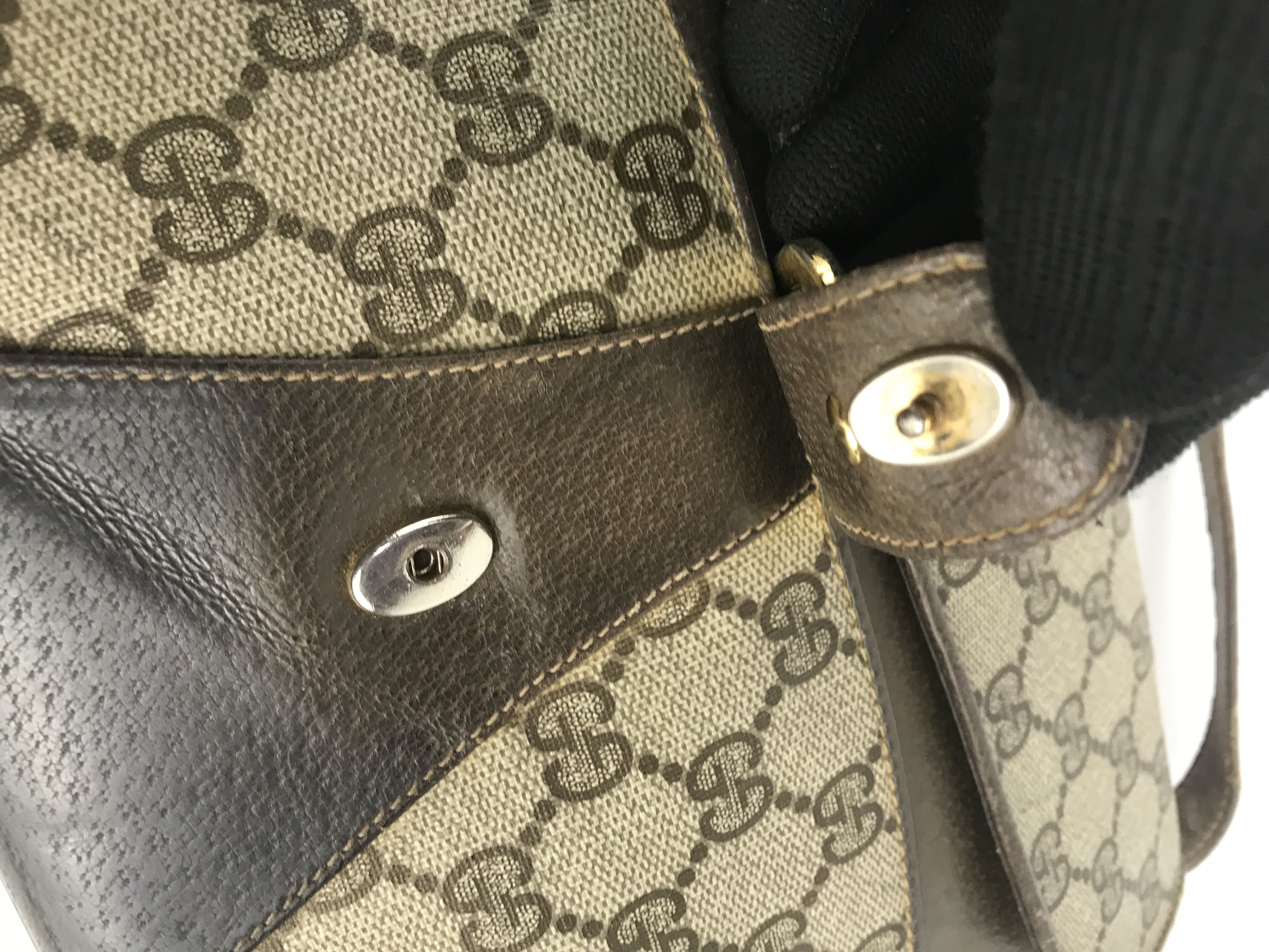 Gucci × Vintage ❌Last Drop❌Vintage Gucci GG Cross body bag Size ONE SIZE - 10 Thumbnail