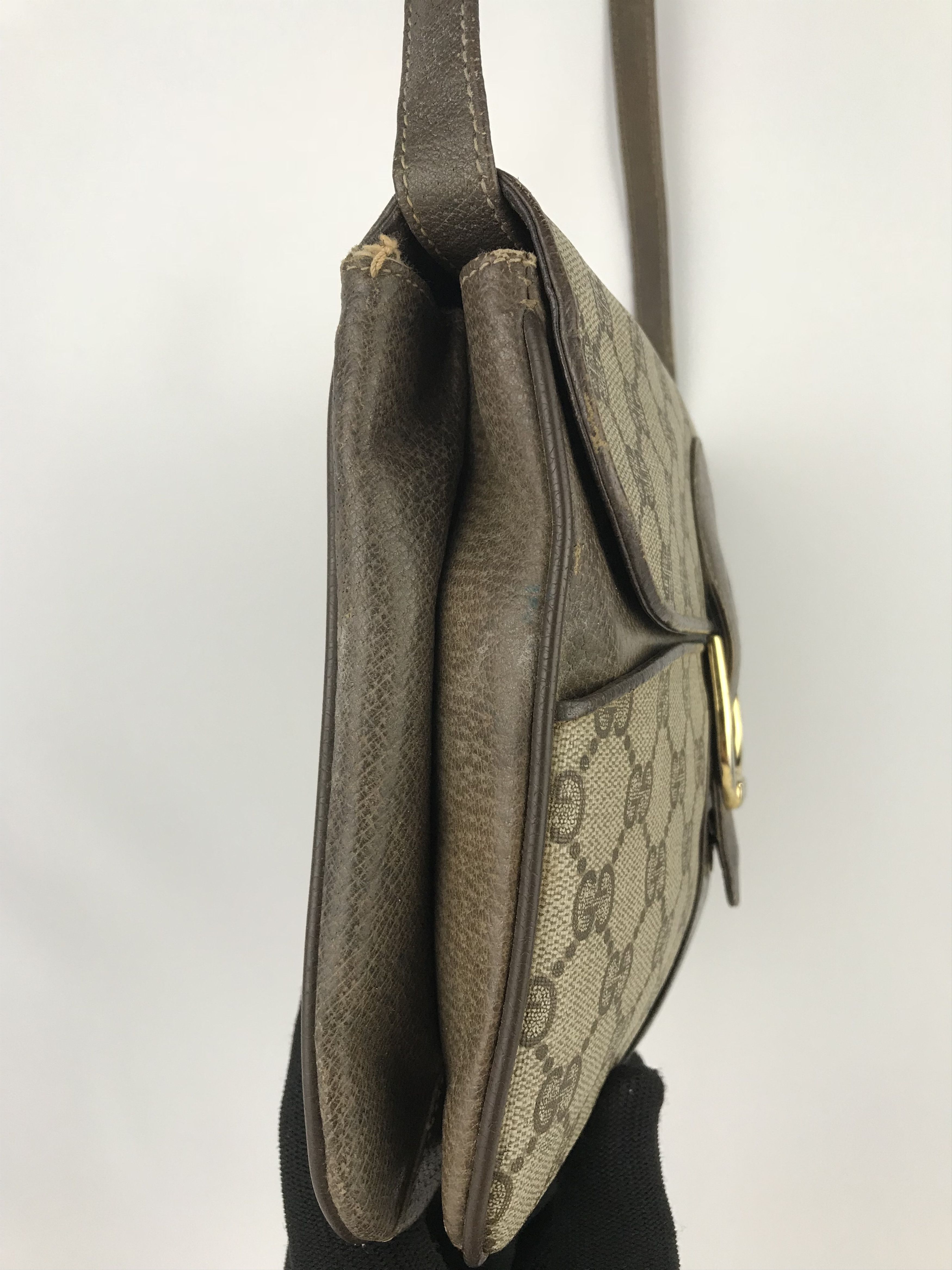Gucci × Vintage ❌Last Drop❌Vintage Gucci GG Cross body bag Size ONE SIZE - 14 Thumbnail