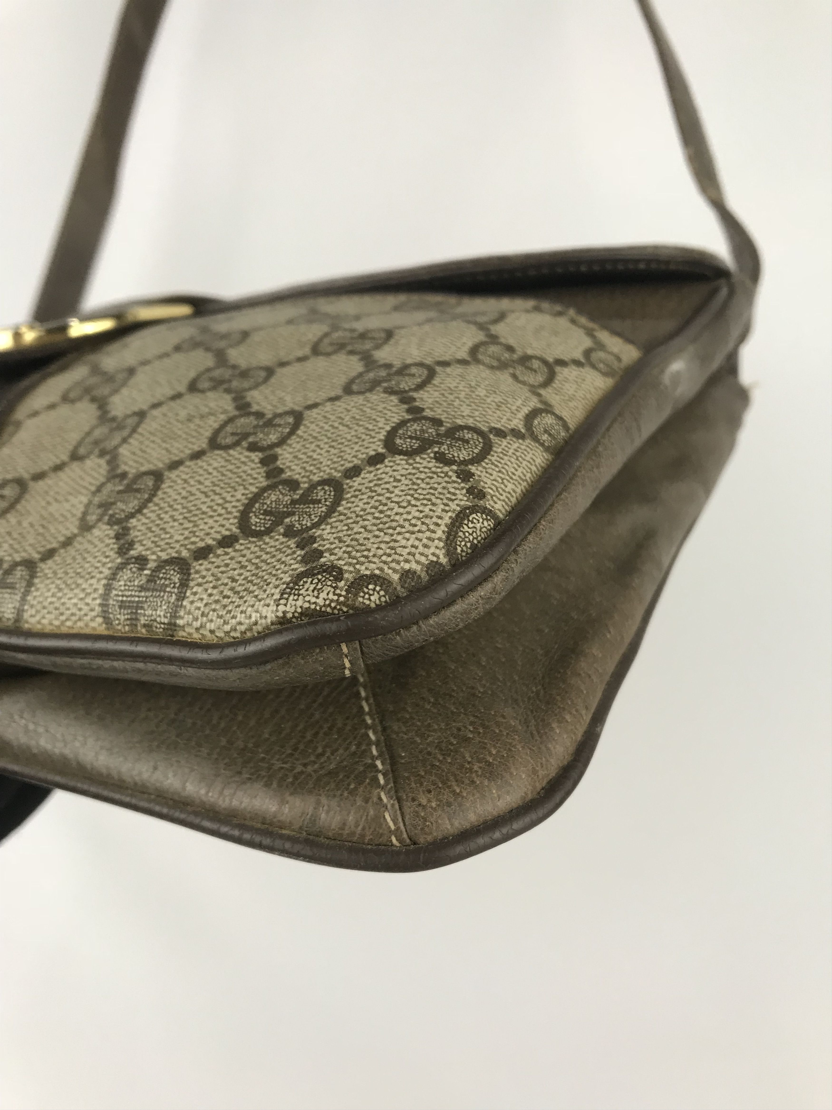 Gucci × Vintage ❌Last Drop❌Vintage Gucci GG Cross body bag Size ONE SIZE - 19 Thumbnail