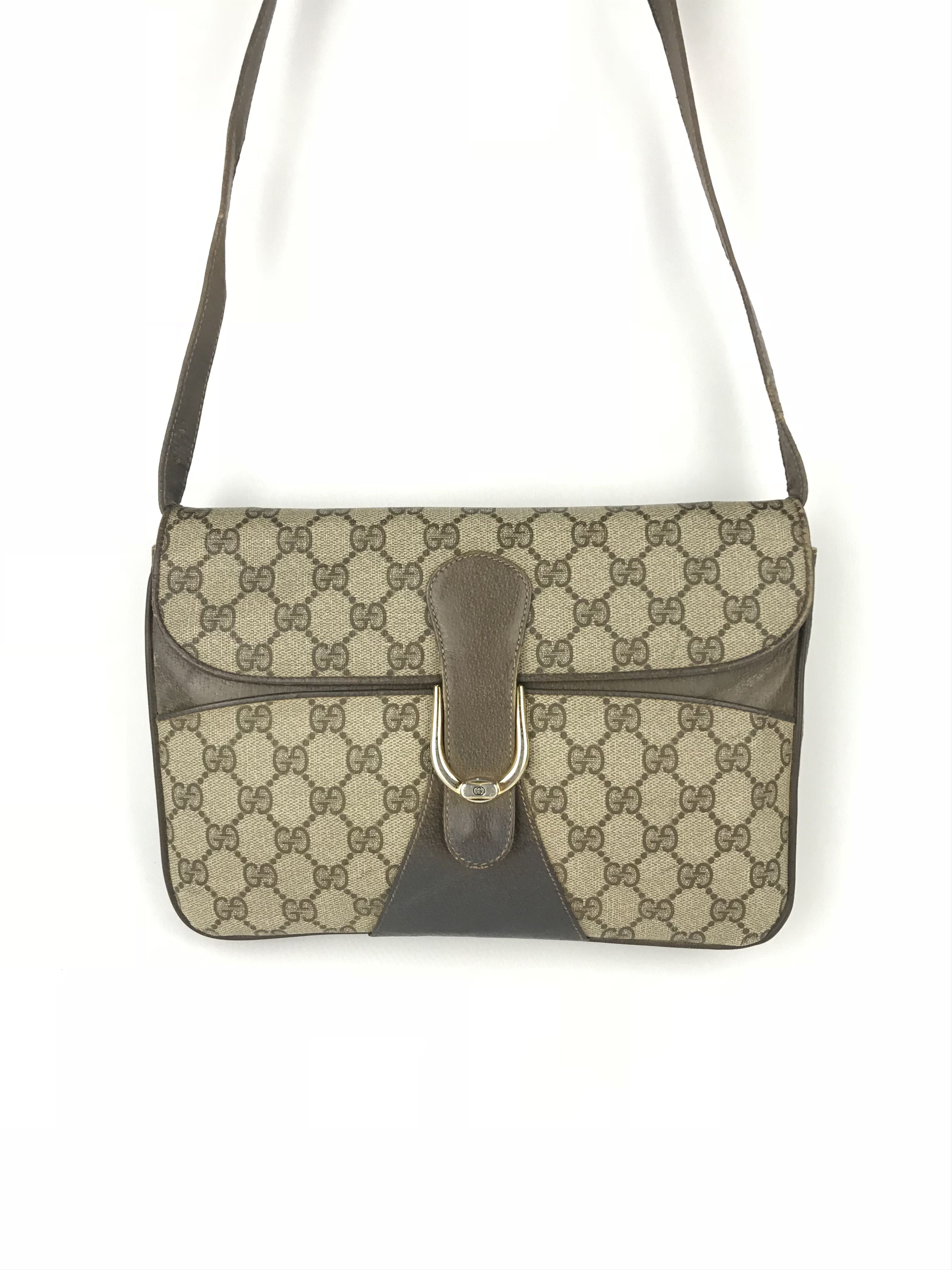 Gucci × Vintage ❌Last Drop❌Vintage Gucci GG Cross body bag Size ONE SIZE - 11 Thumbnail