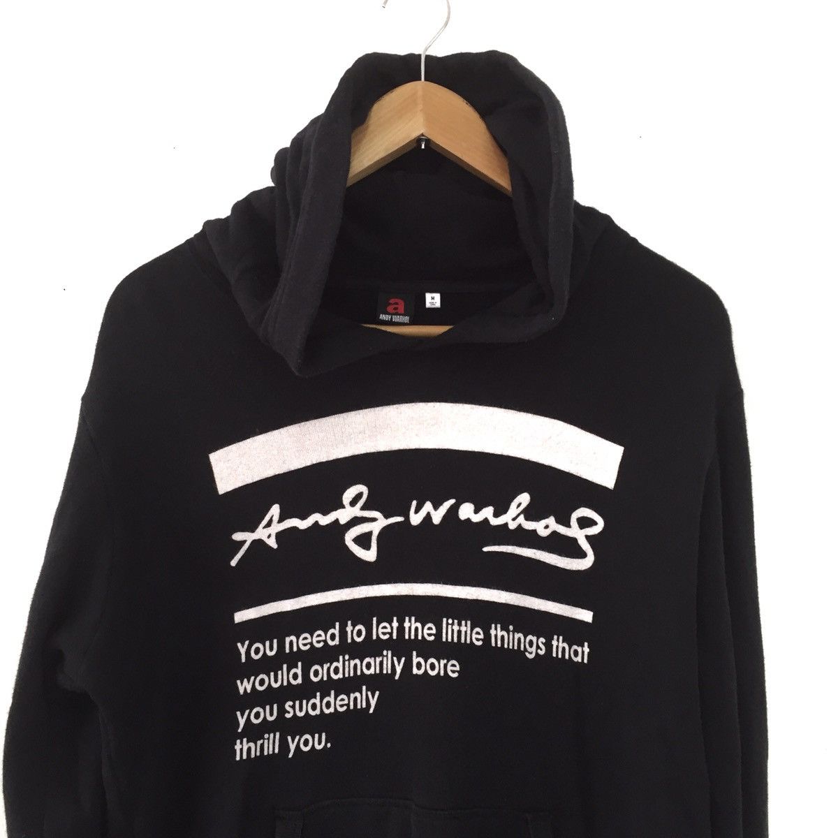 Andy Warhol × Japanese Brand 🔥🔥 Andy warhol big logo hoodie Size US M / EU 48-50 / 2 - 2 Thumbnail