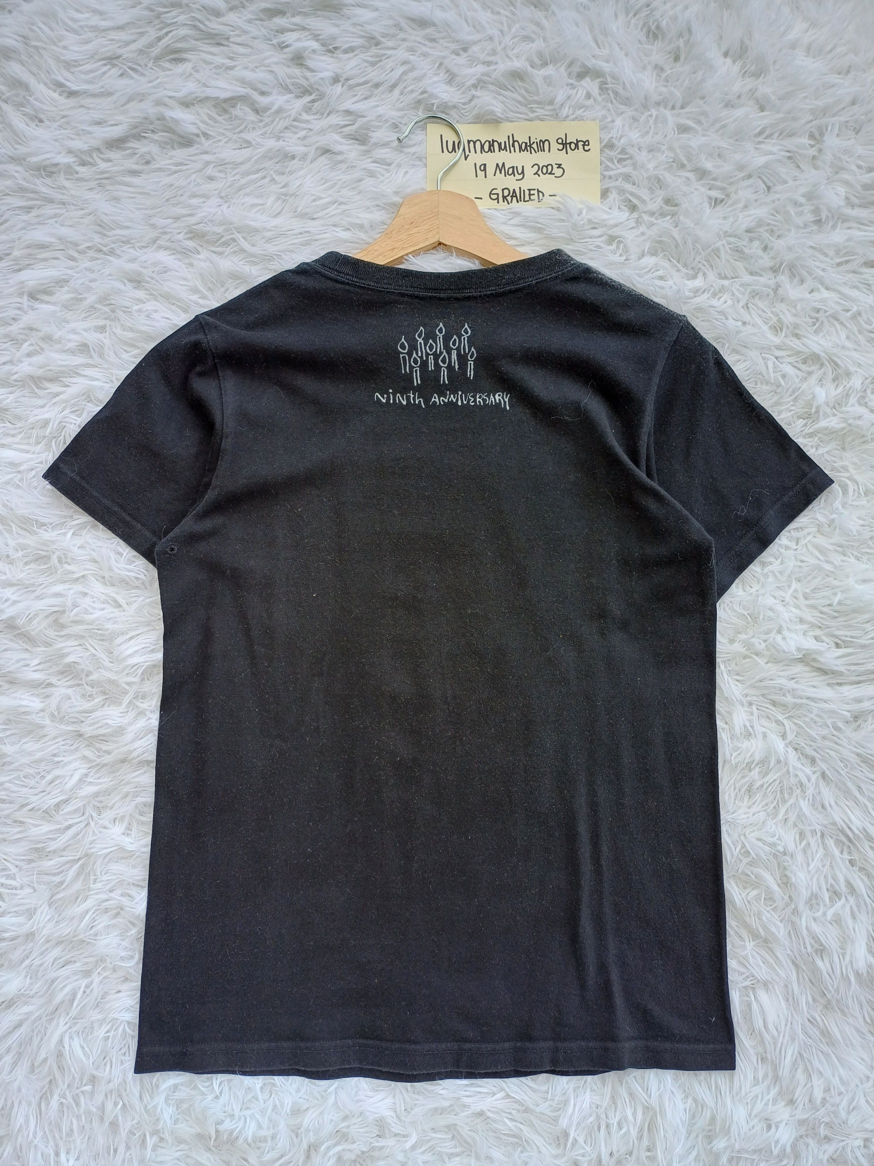 NIRVANA  COBAIN NUMBER (N)INE Tシャツ Number (N)ine x Charles Peterson Kurt Cobain Tee – AW09