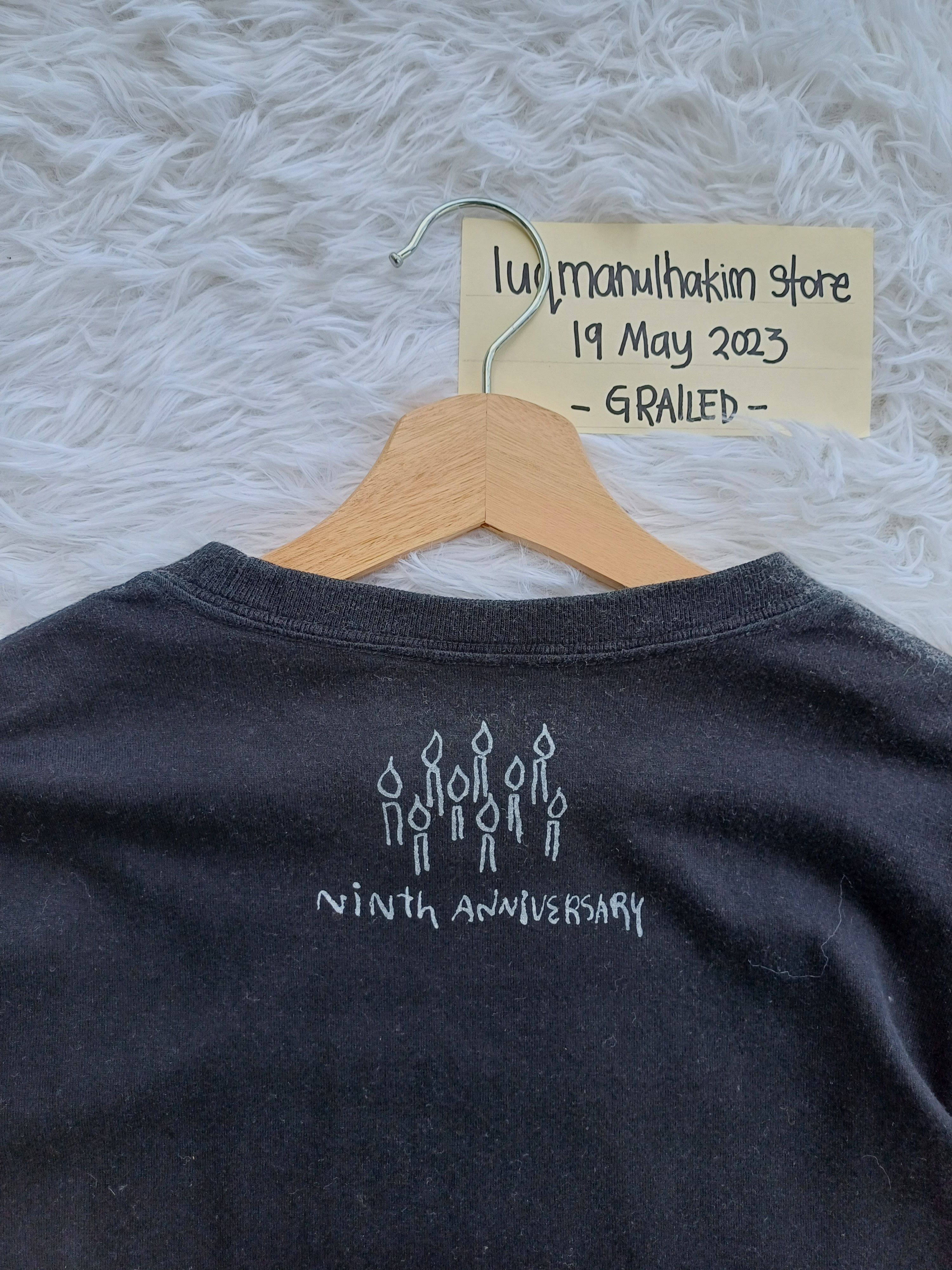 Number (N)ine Number Nine Ninth Anniversary Kurt Cobain Nirvana Shirt Size US S / EU 44-46 / 1 - 8 Thumbnail